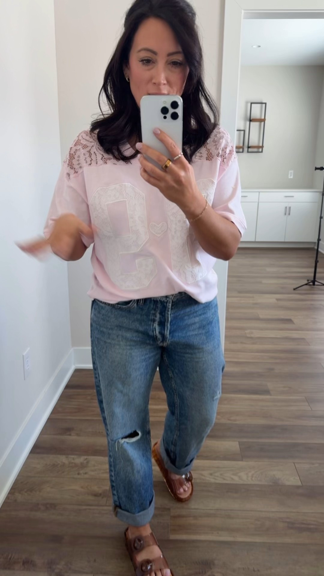 TARGET 🎯 TUESDAY 
 • medium shirt - runs oversized 
• size 6 denim 


#LTKgrwm #LTKPetite #LTKMidsize