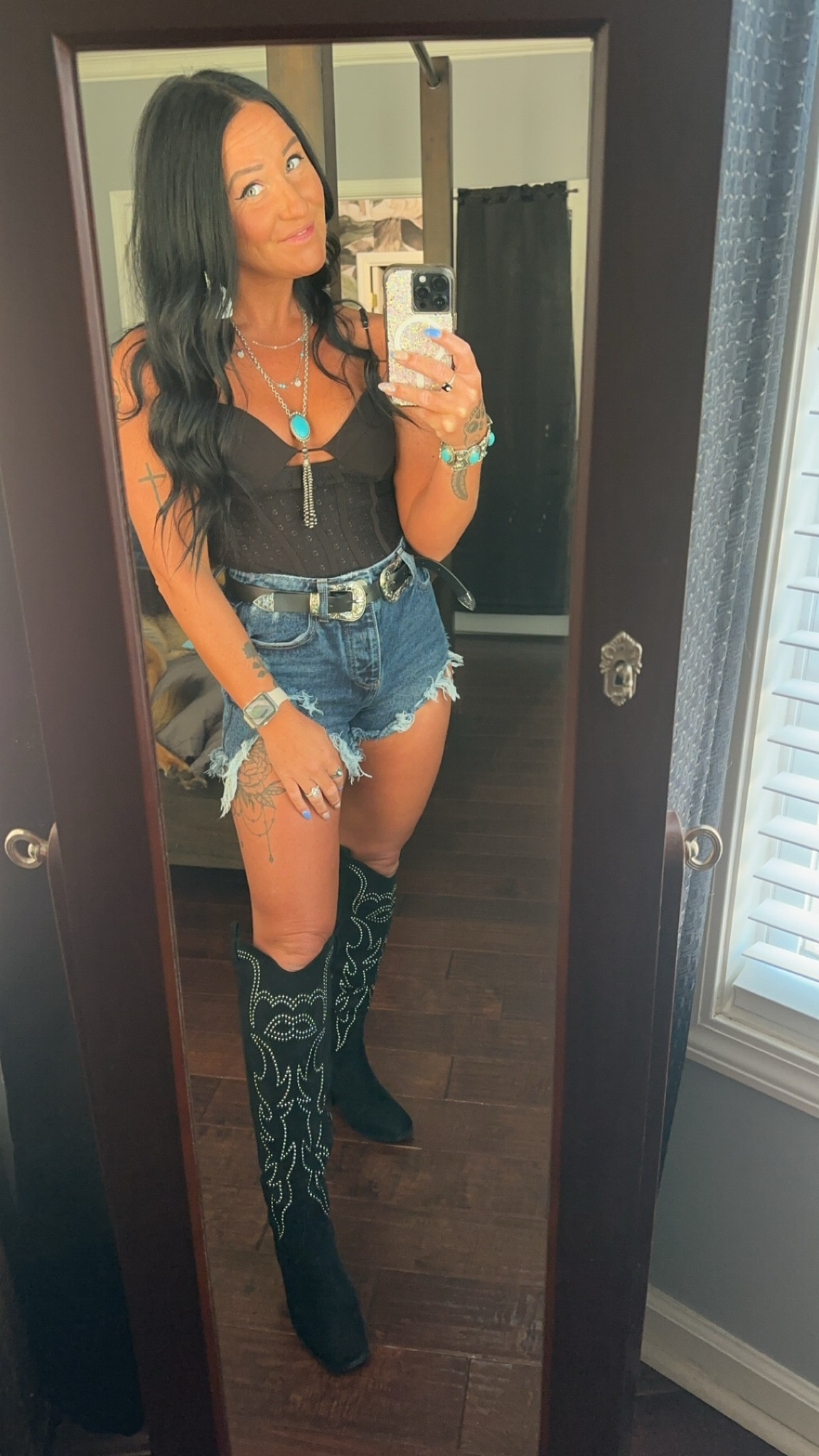 The PERFECT concert look for cheap! I got this body suit I’m wearing for 70 cents at Marshall’s 🫣 I’ll find similar looks for cheap so you can replicate this cute look! 

#LTKSaleAlert #LTKStyleTip #LTKFindsUnder50