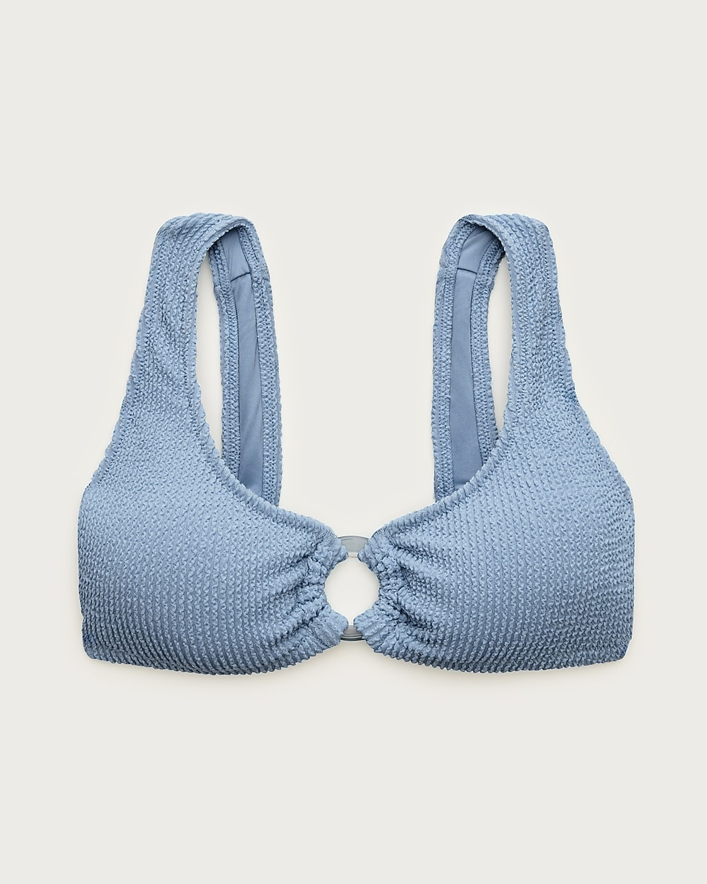 Claudia O-ring scrunchie bikini top | J. Crew US