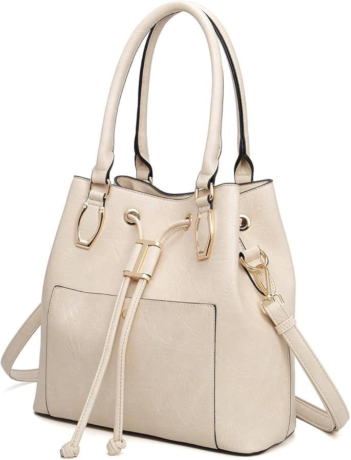 LJOSEIND Women’s Handbags Designer Hobo Bags Large Crossbody Bucket Bags Shoulder Satchel Purse... | Amazon (US)