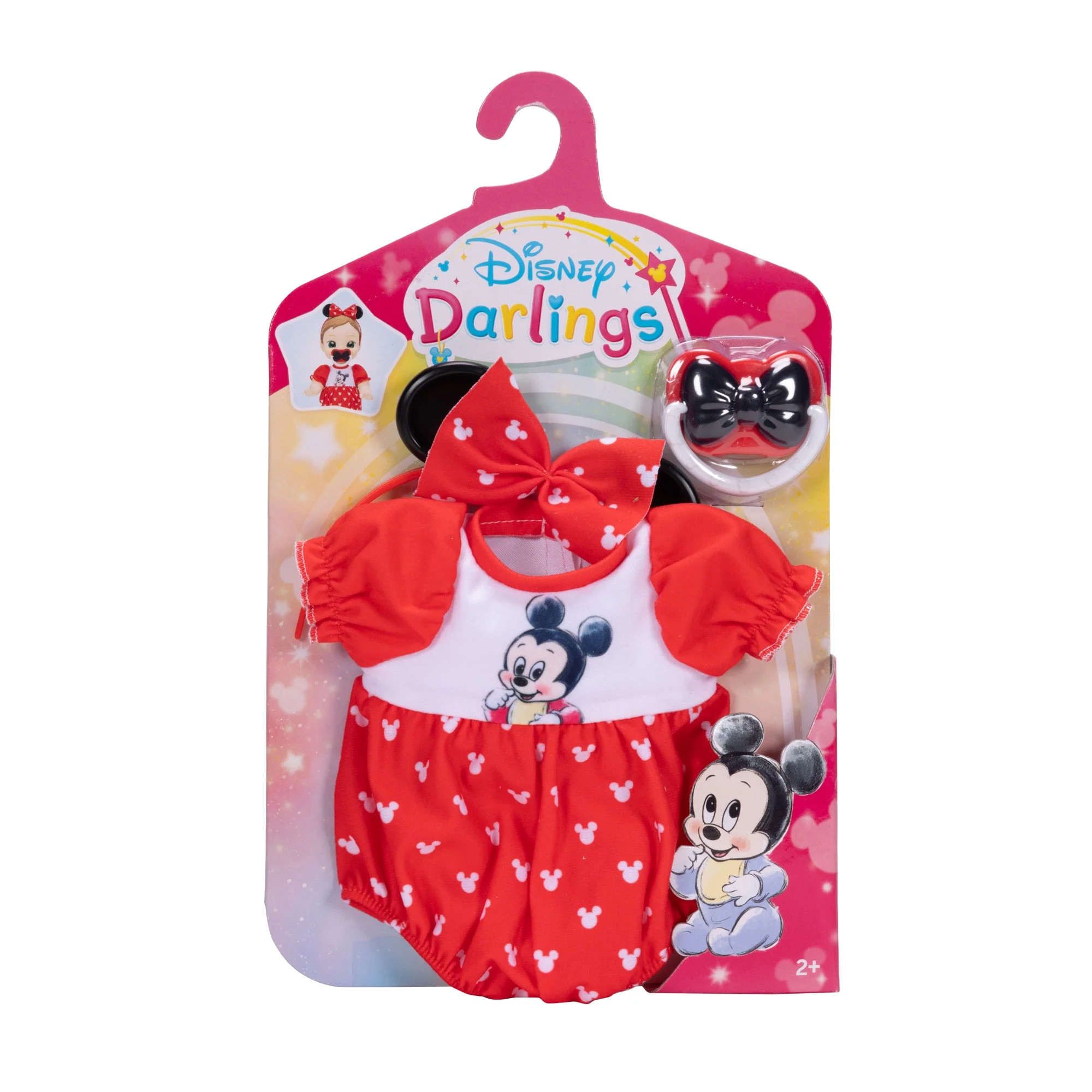 Disney Darlings Deluxe Baby Doll Mickey Dress-Up Fashion pack - Walmart.com | Walmart (US)