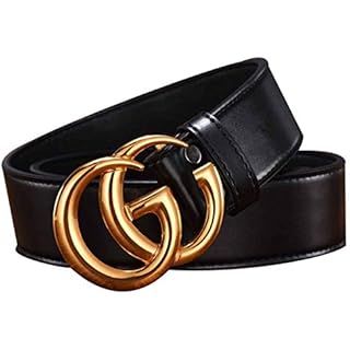 Womens Genuine Leather Belts Vintage Casual Thin Woman Belt For Jeans Shorts Pants Dresses 1.18... | Amazon (US)