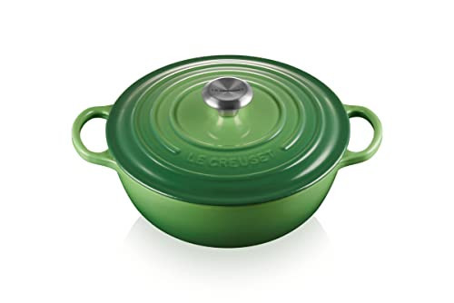 LE CREUSET Signature Soup Pot 26cm Bamboo Green SS Knob | Amazon (UK)