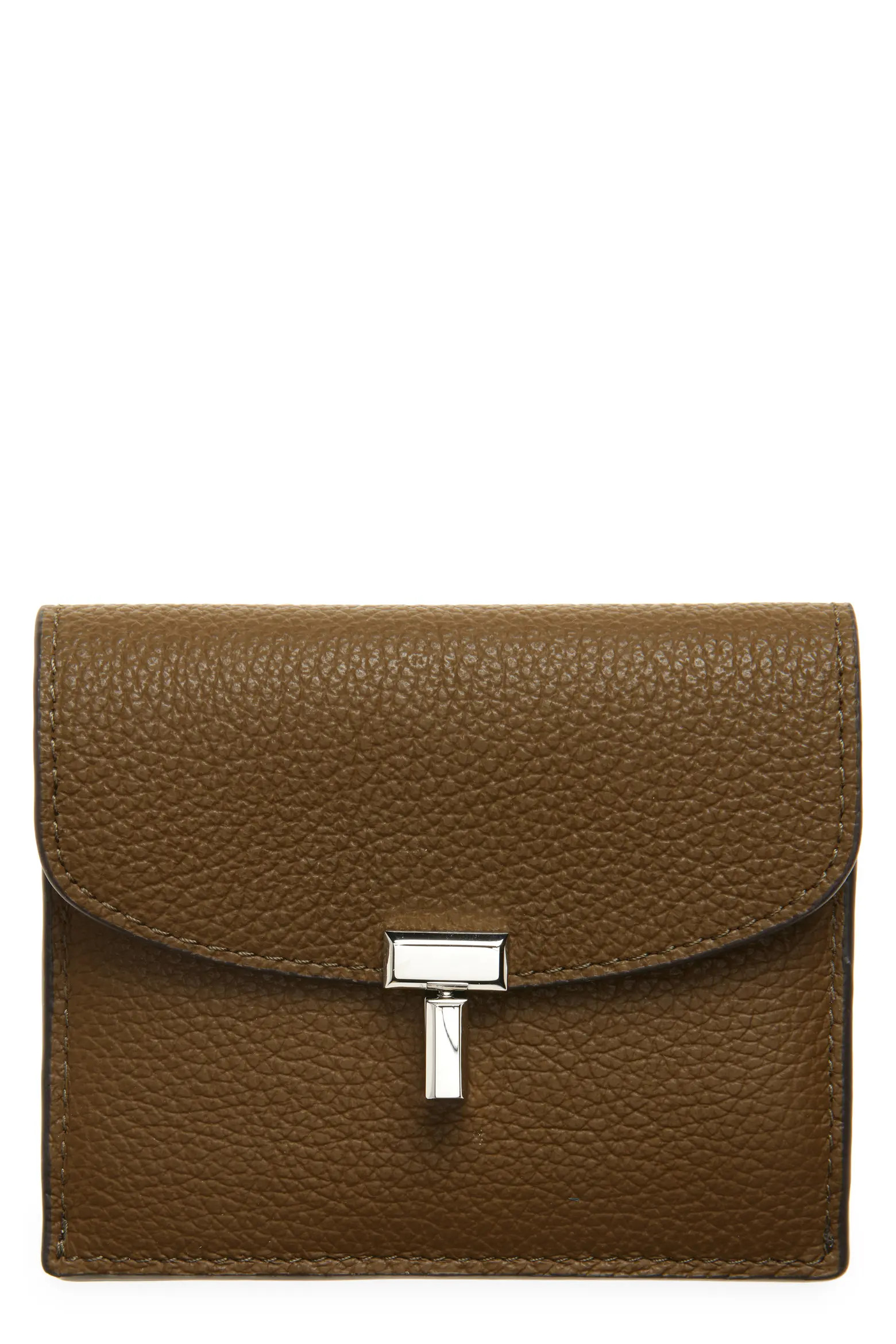 T-Lock Leather Card Holder (Women) | Nordstrom | Nordstrom