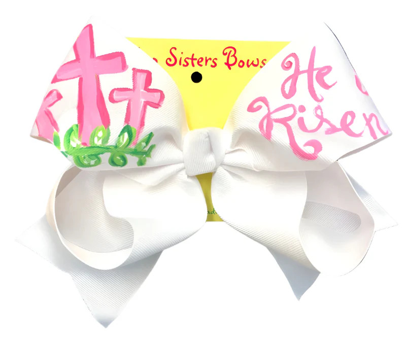 Two Sisters Bows Pink Trinity Large Bow | JoJo Mommy
