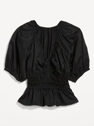 Puff-Sleeve Top | Old Navy (US)