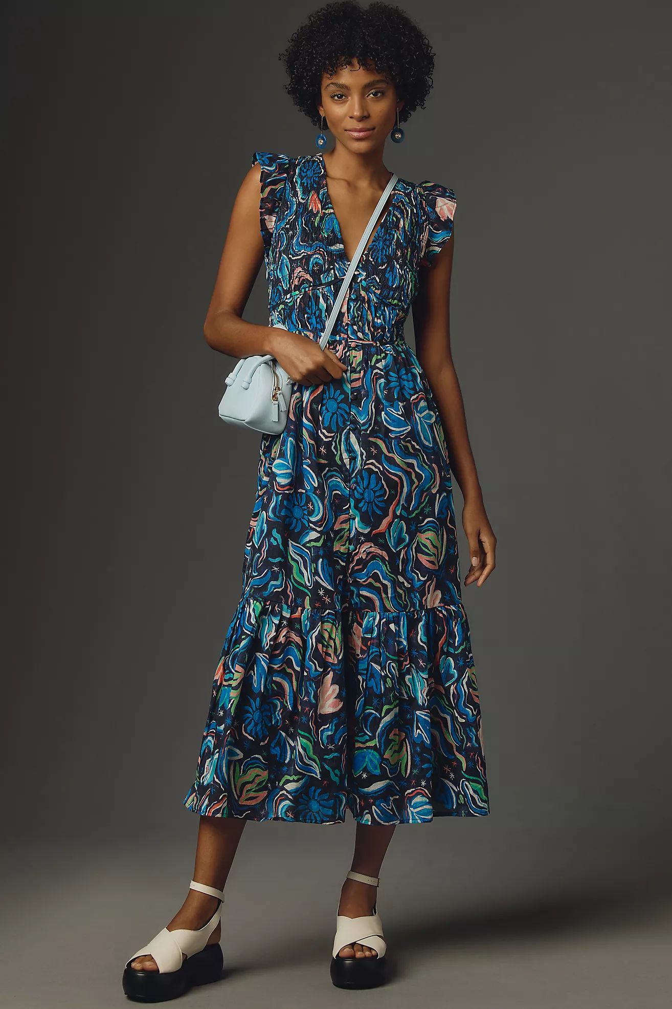 The Peregrine Midi Dress | Anthropologie (US)