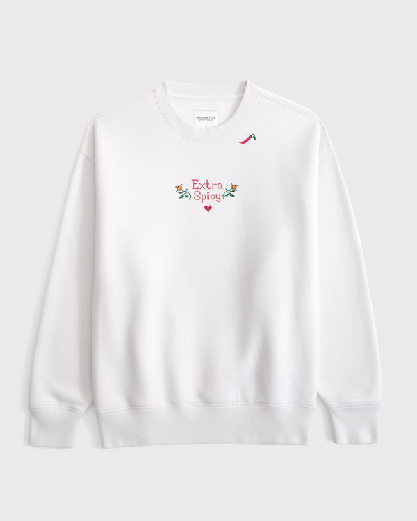 Extra Spicy Vintage Sunday Crew | Abercrombie & Fitch (US)