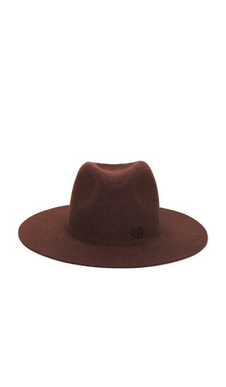Ruslan Baginskiy Fedora Hat in Brown. - size S | Revolve Clothing (Global)