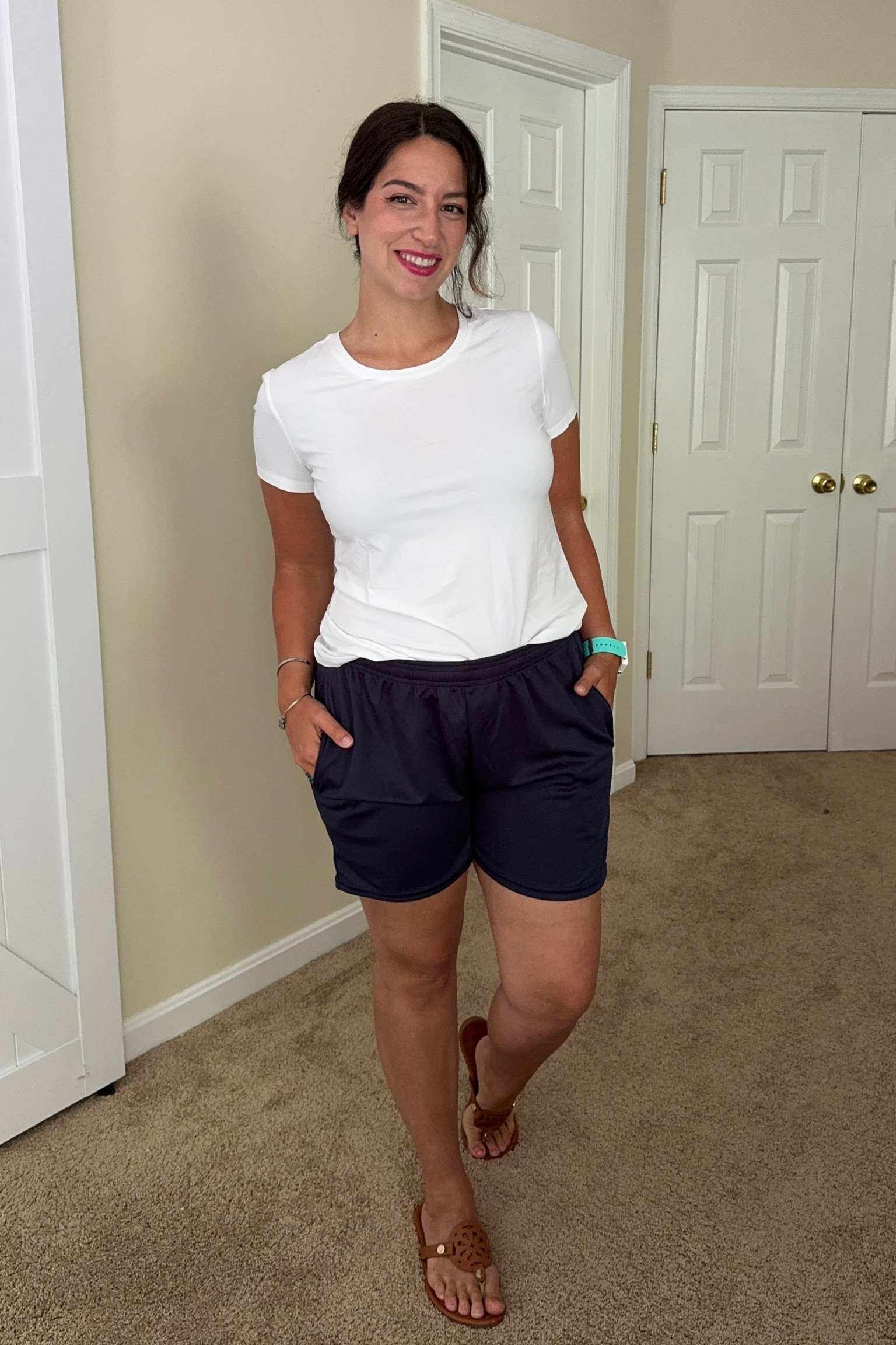 Casual Outfit Inspo. I’m wearing a medium in top and large in shorts! 

#LTKStyleTip #LTKMidsize #LTKSeasonal