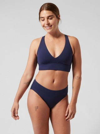Longline Plunge Bikini Top A-C | Athleta