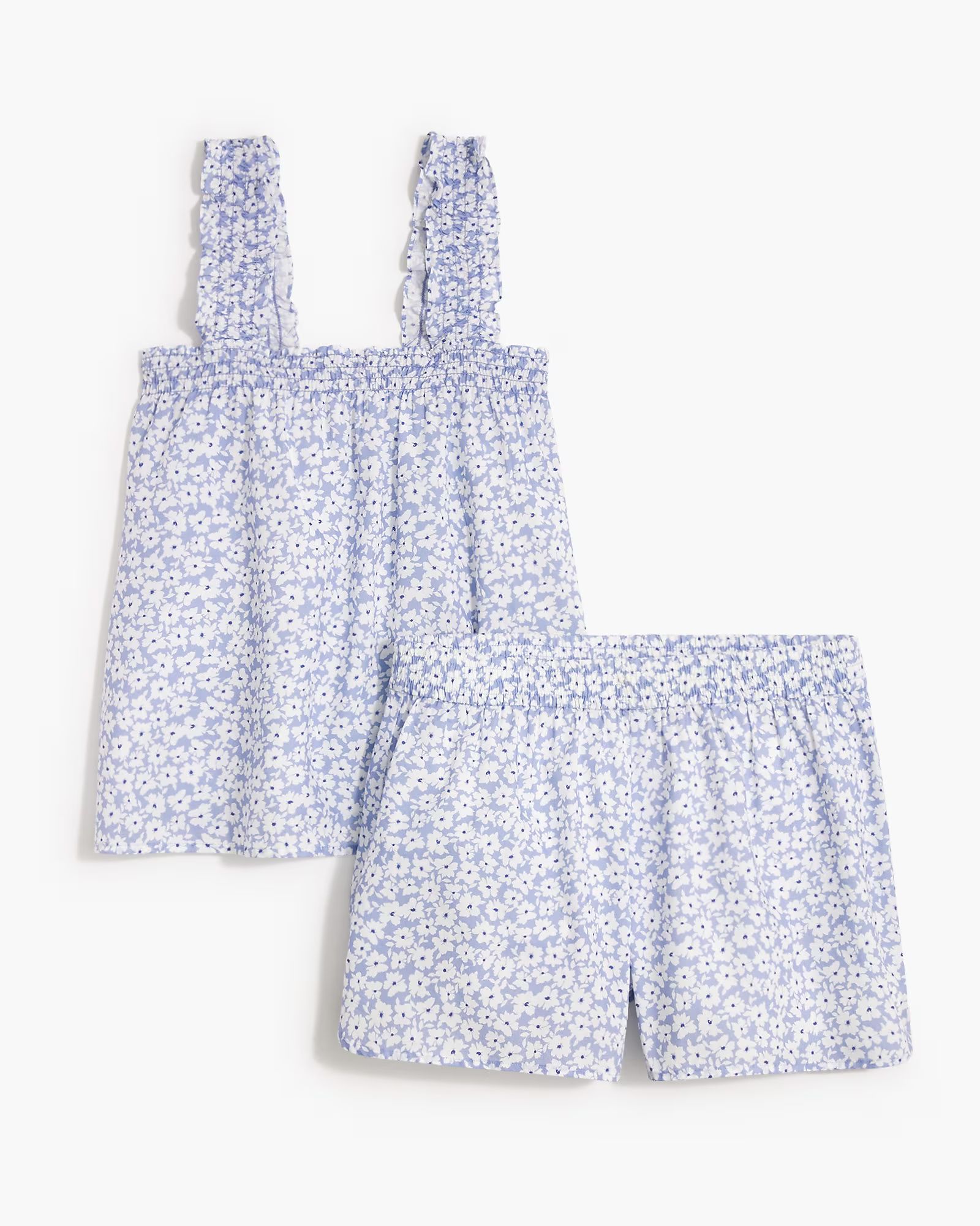 Smocked tank pajama set | J.Crew Factory