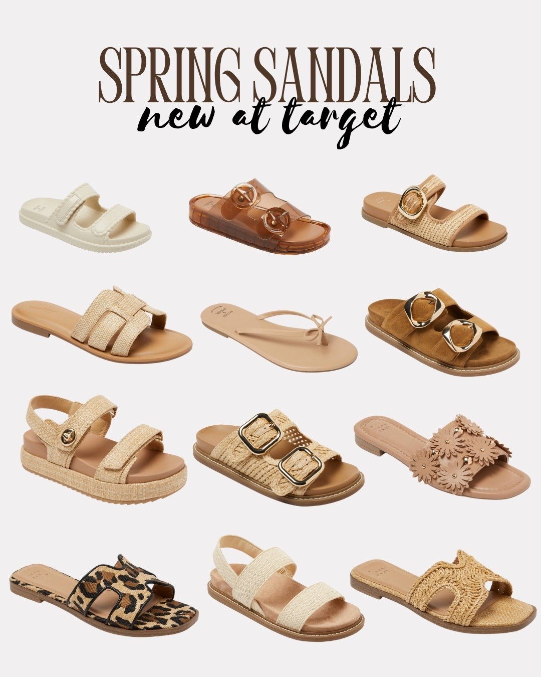 New spring sandal arrivals at Target 😍@Target #target #sandals #shoes #spring #new

#LTKootd #LTKSeasonal #LTKSaleAlert
