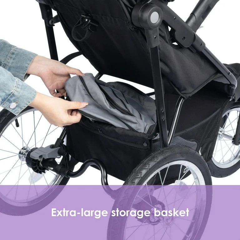 Baby Trend Journey Jogging Stroller, Stellar Black | Walmart (US)