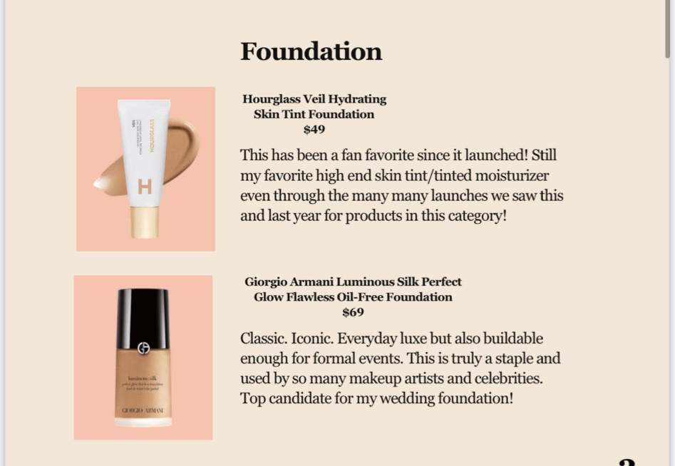 Foundation Picks! 

#LTKxSephora