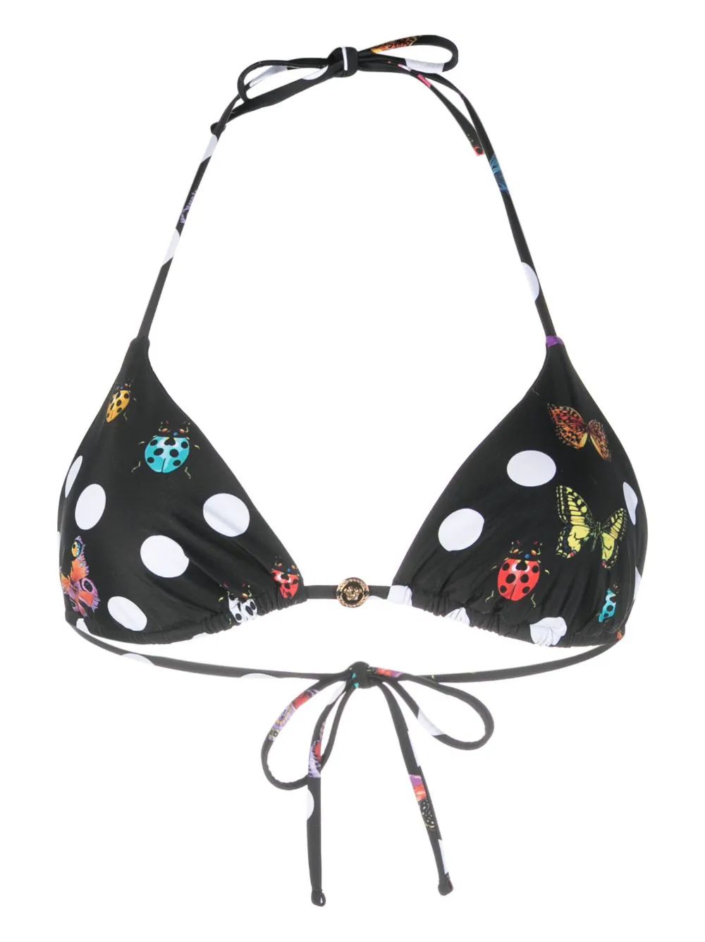 x Dua Lipa butterfly-print bikini top | Farfetch Global