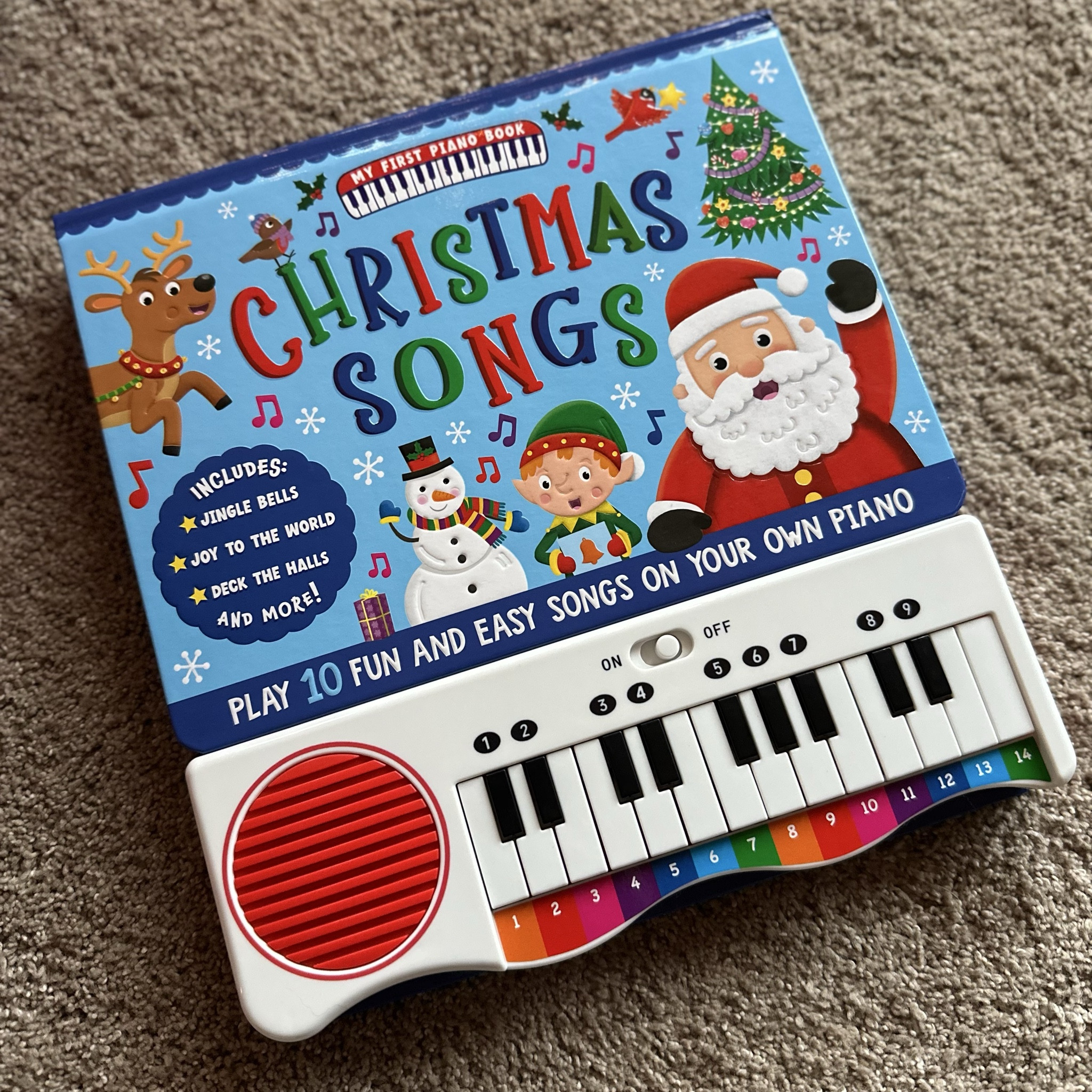 This book is so cute!!! Found it at Costco and my girls have been playing it NONstop! 🎄♥️🥰
#costco #christmas #christmassongs #music #kids #kidbooks 

#LTKKids #LTKHoliday #LTKmomlife