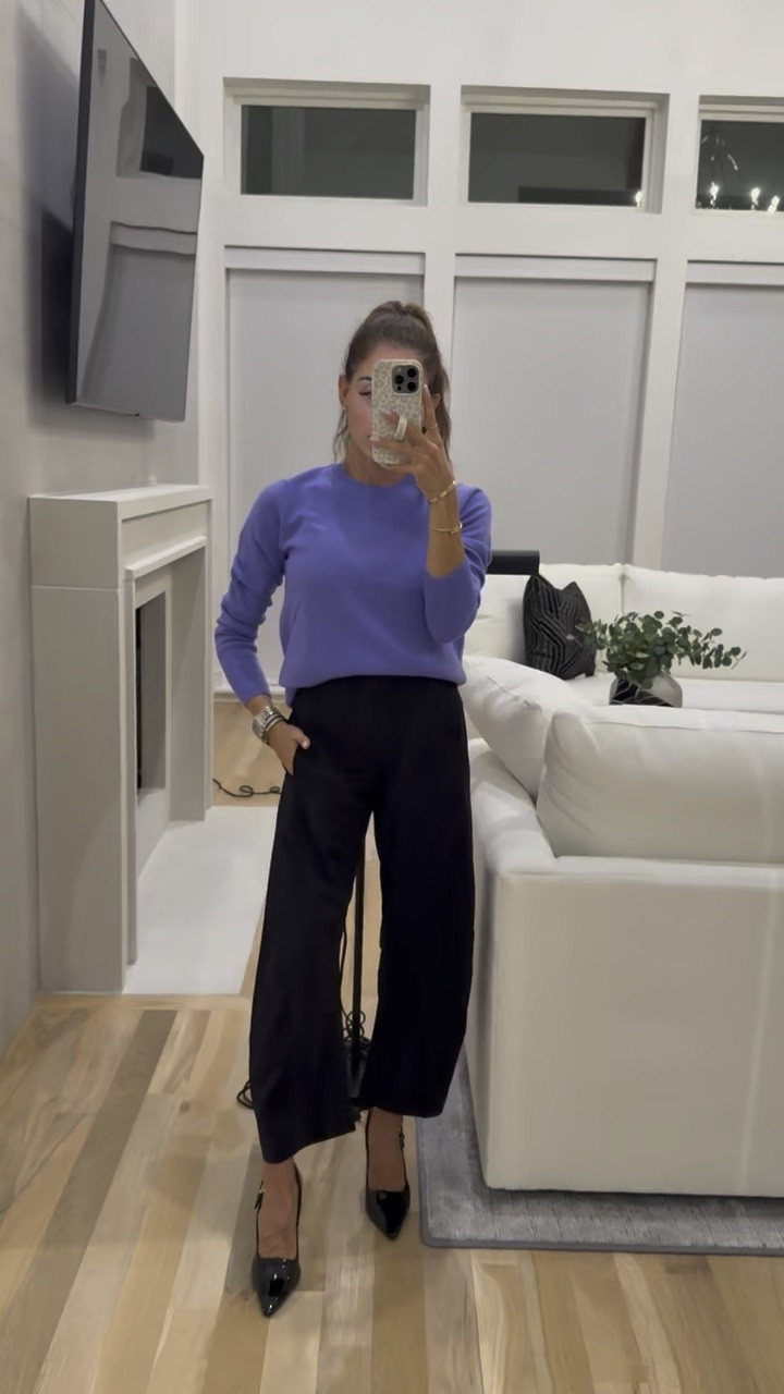 Office outfit viral non wrinkle pants size 0p sweater affordable size xxs affordable fall outfit

#LTKPetite #LTKSaleAlert