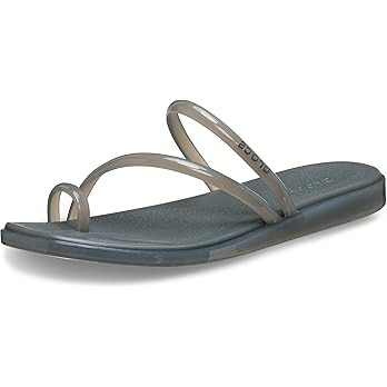 Crocs Women's Miami Toe Loop Sandal Flat | Amazon (US)