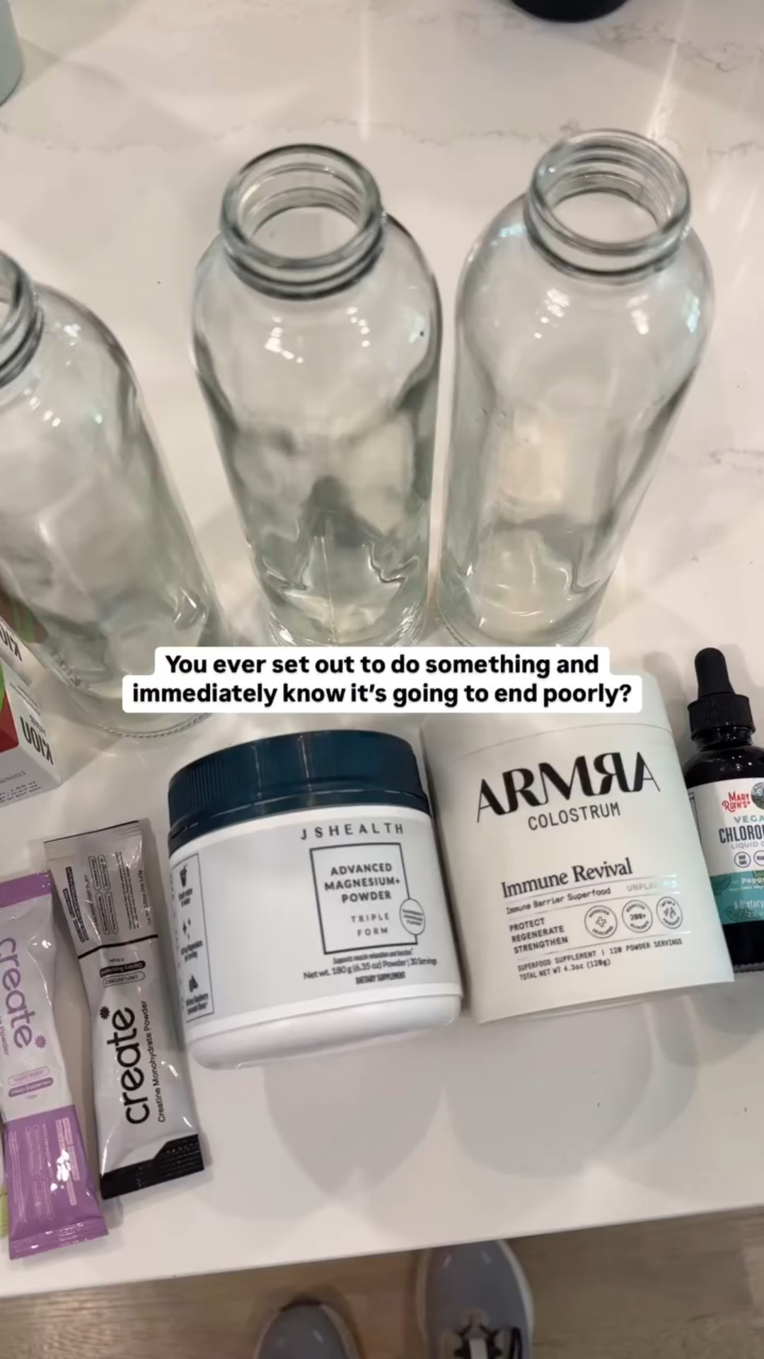 You ever set out to do something and immediately know it’s going to end poorly?