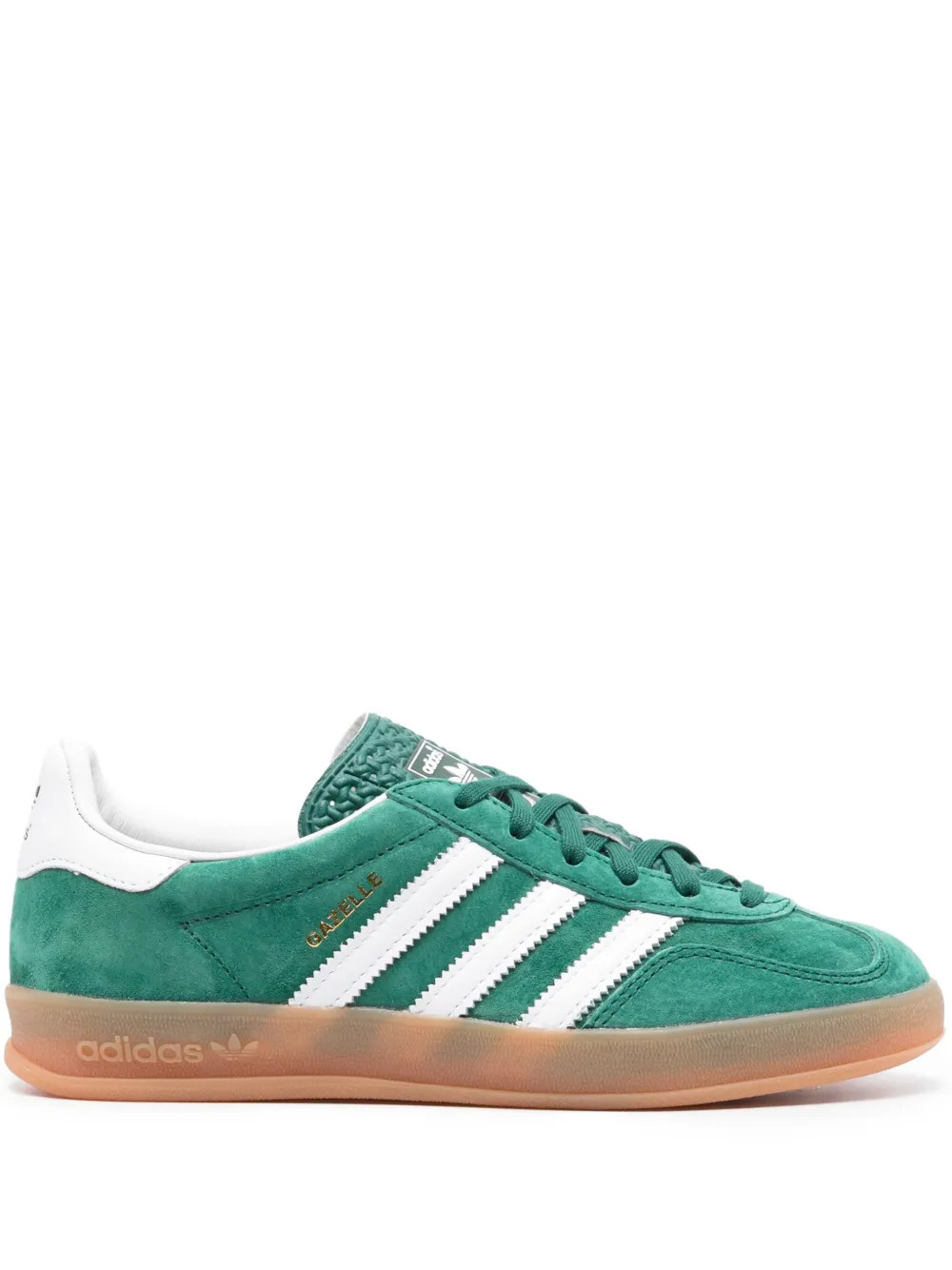 Adidas Gazelle logo-appliqué Suede Sneakers - Farfetch | Farfetch Global
