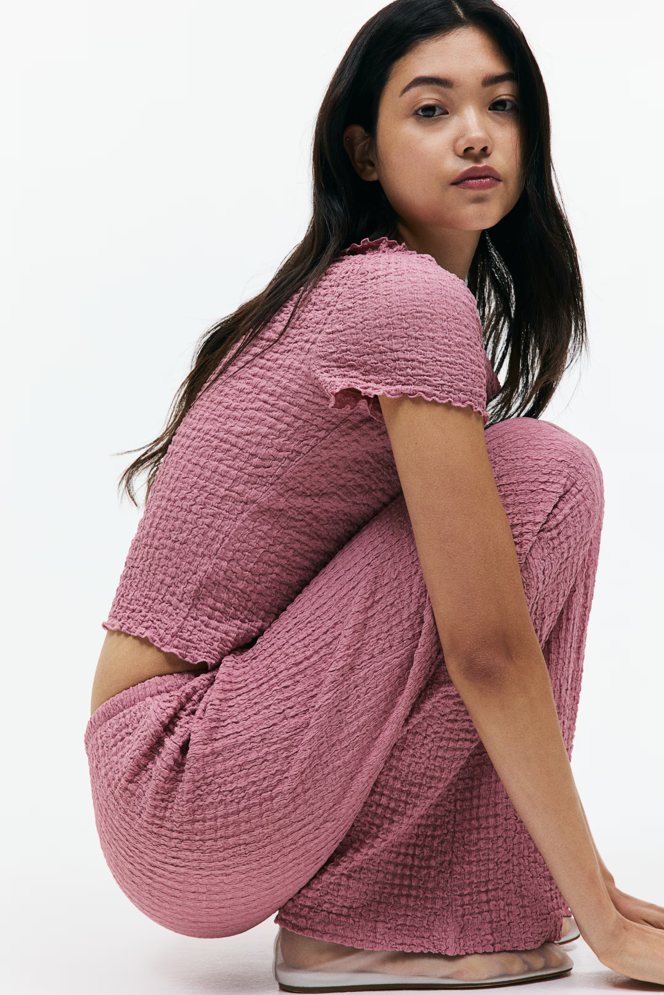 Crinkled Drawstring Pants | H&M (US + CA)