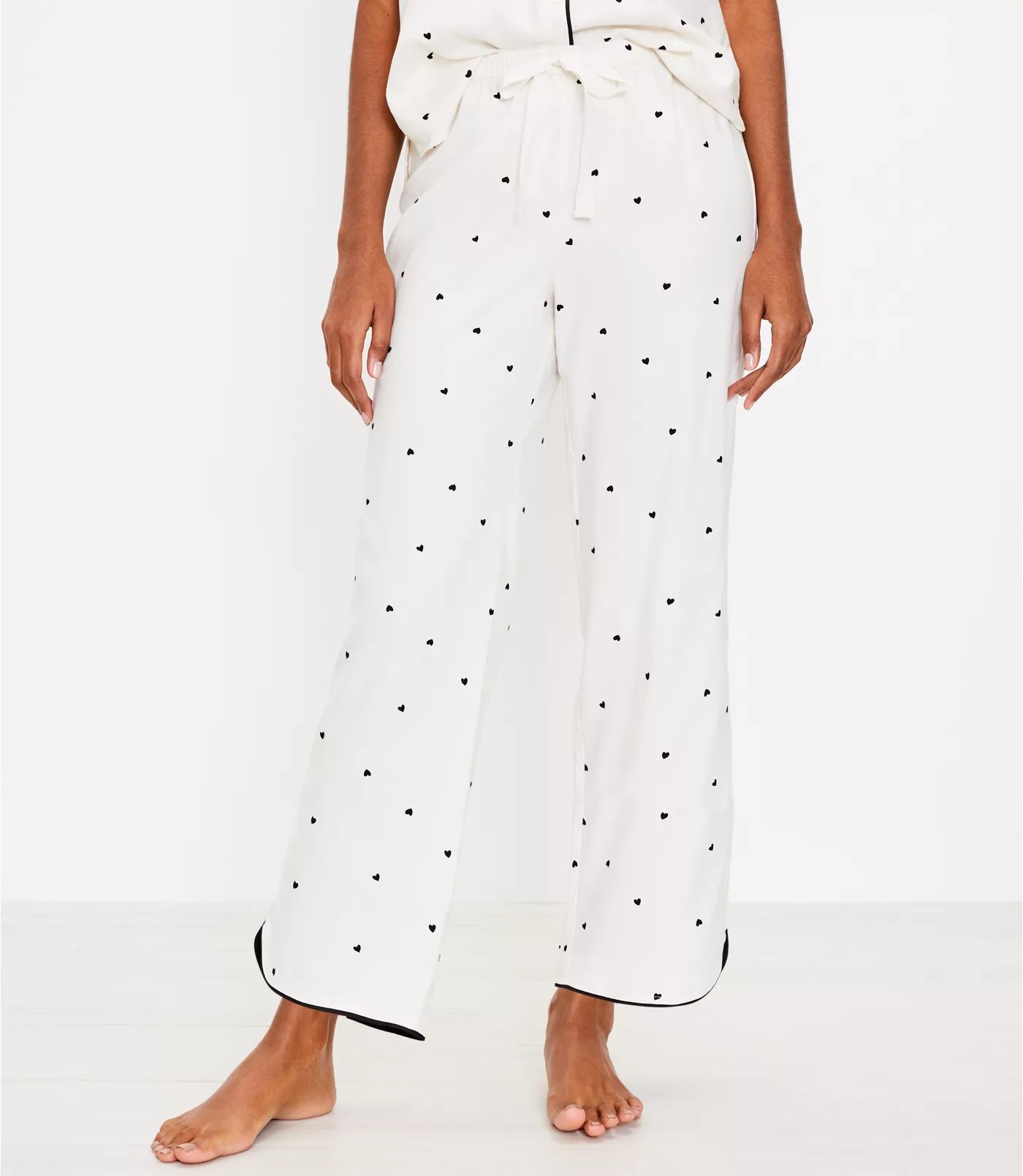 Mini Heart Pajama Pants | LOFT | LOFT
