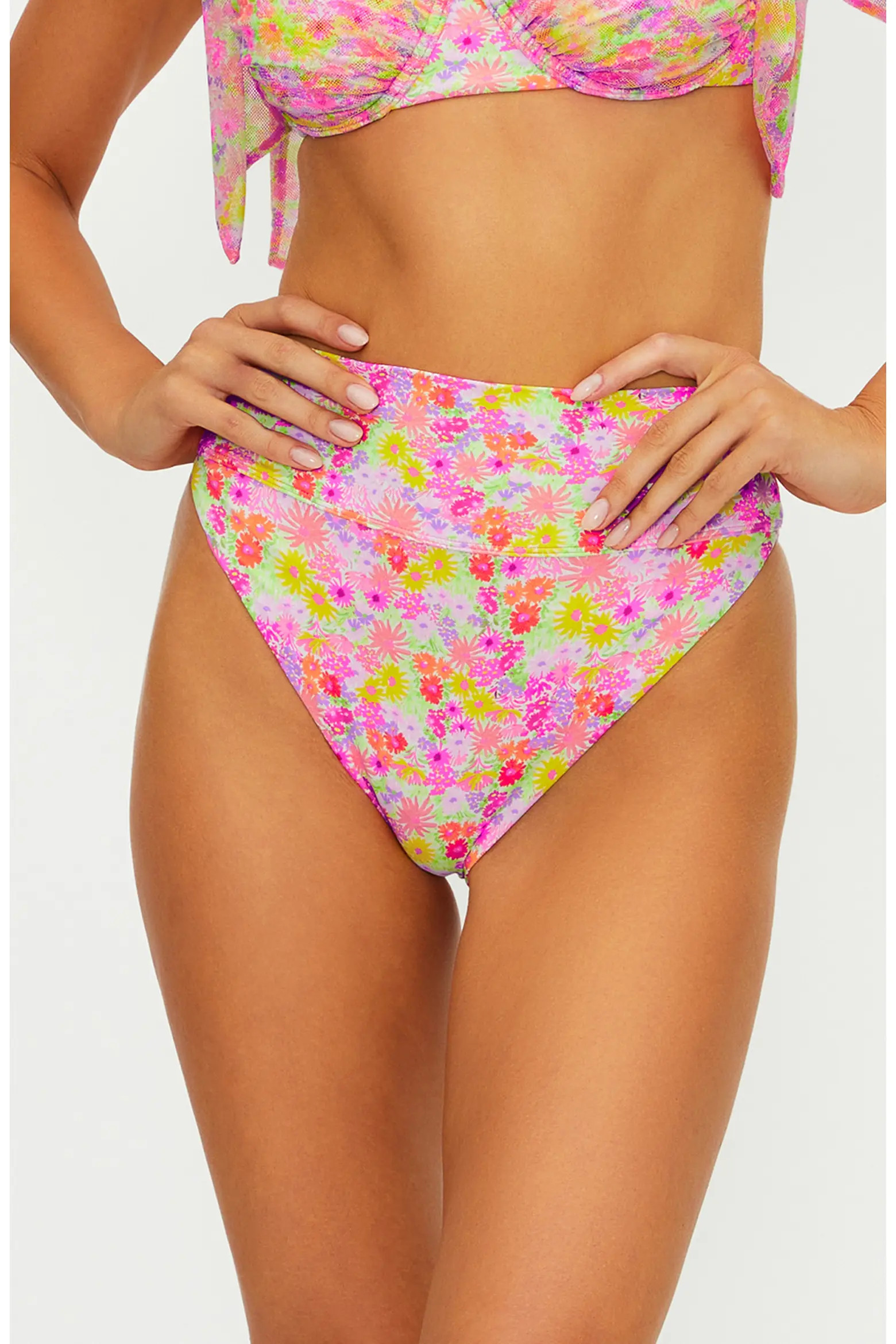 Highway High Waist Bikini Bottoms (Women) | Nordstrom | Nordstrom