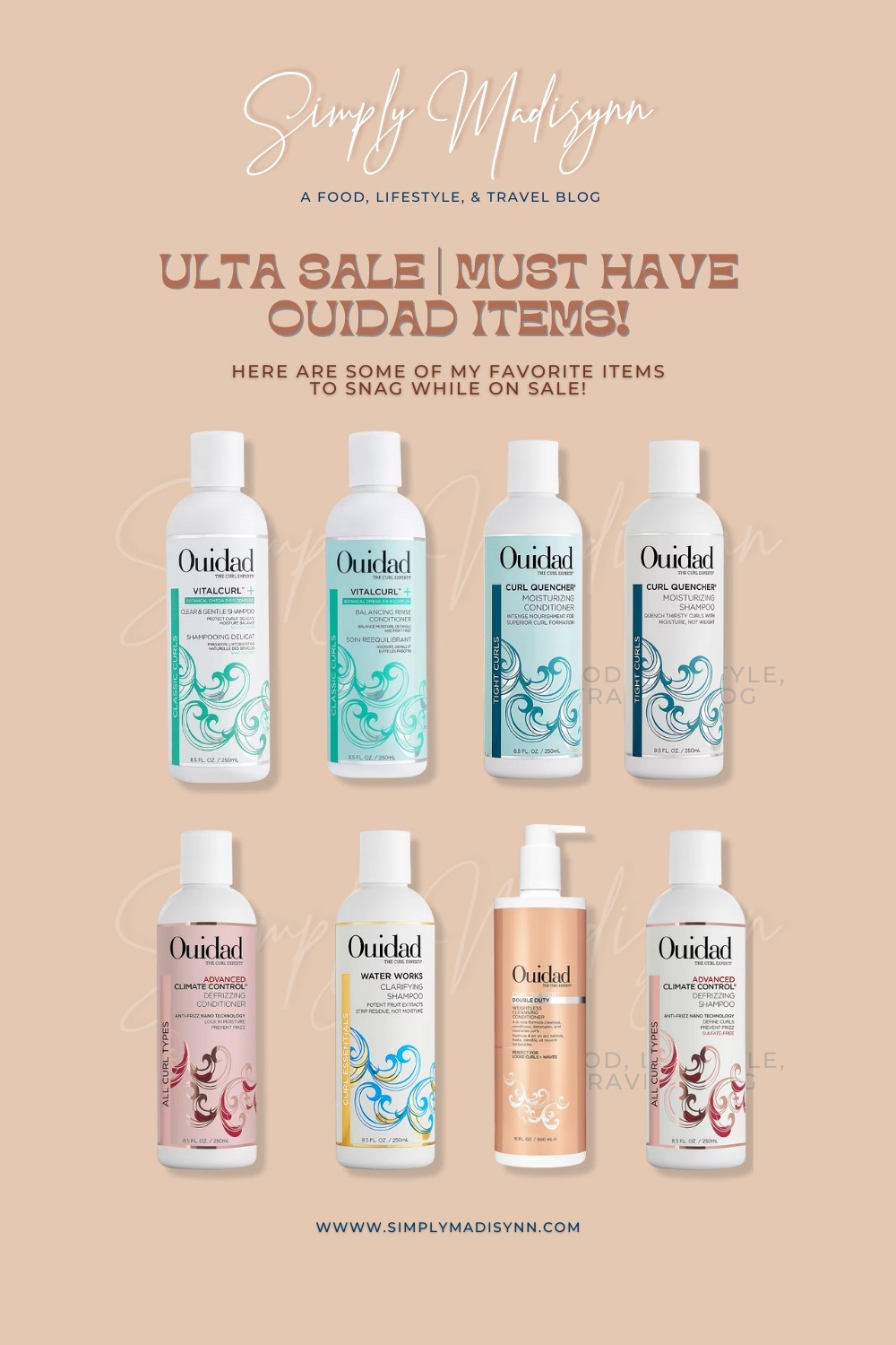 If you’re a curly girl, then run to #Ulta for their 21 Days of Beauty Event😍 they have so many #ouidad products  on sale and it’s sooo good!

Run curly girls, run!!!!😍💗
#curls #curlyhair #21daysofbeauty #curlyproducts #simplymadisynn 

#LTKSaleAlert #LTKBeauty #LTKSpringSale