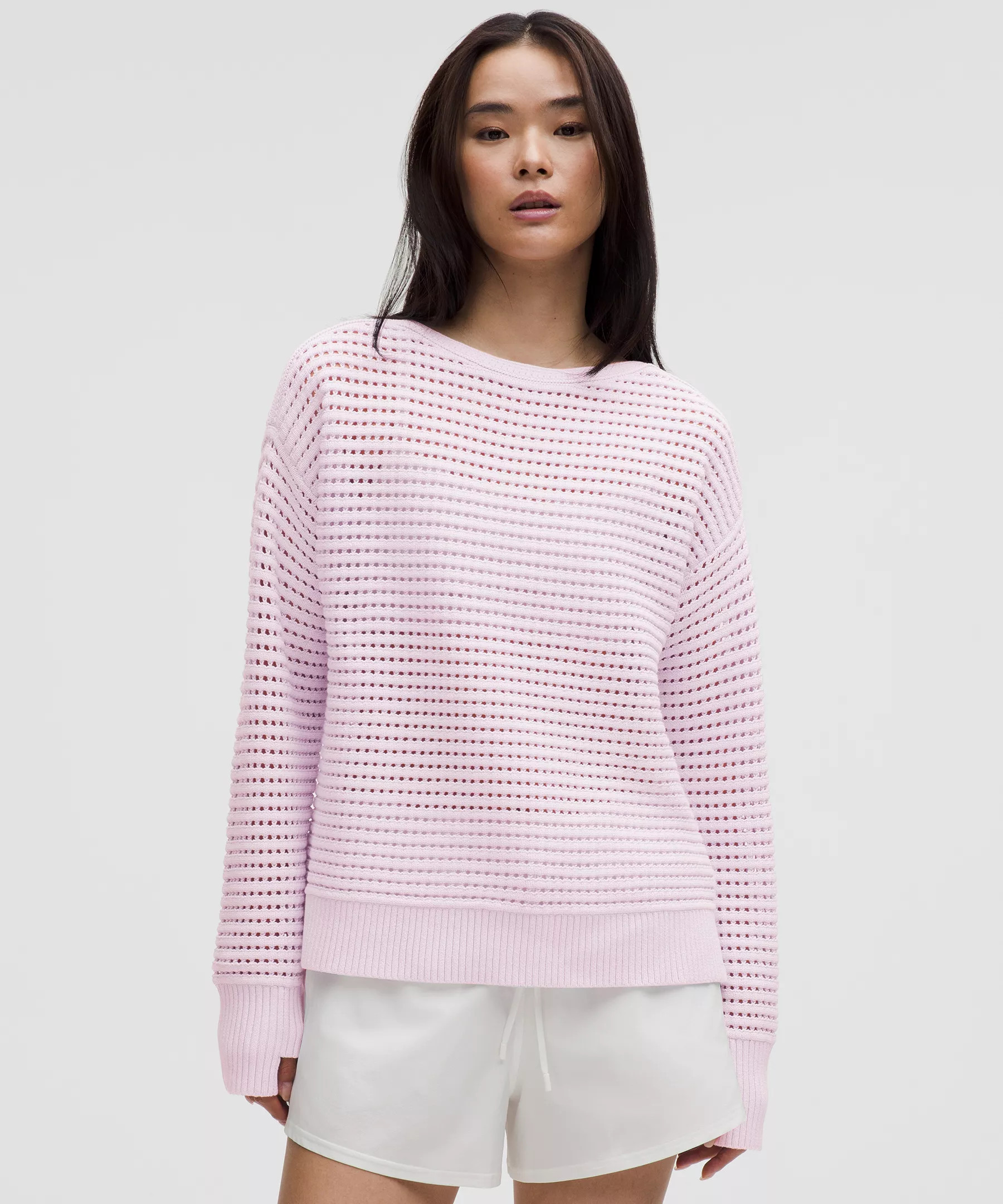 Cotton Crochet Pullover | Women's Sweaters | lululemon | Lululemon (US)