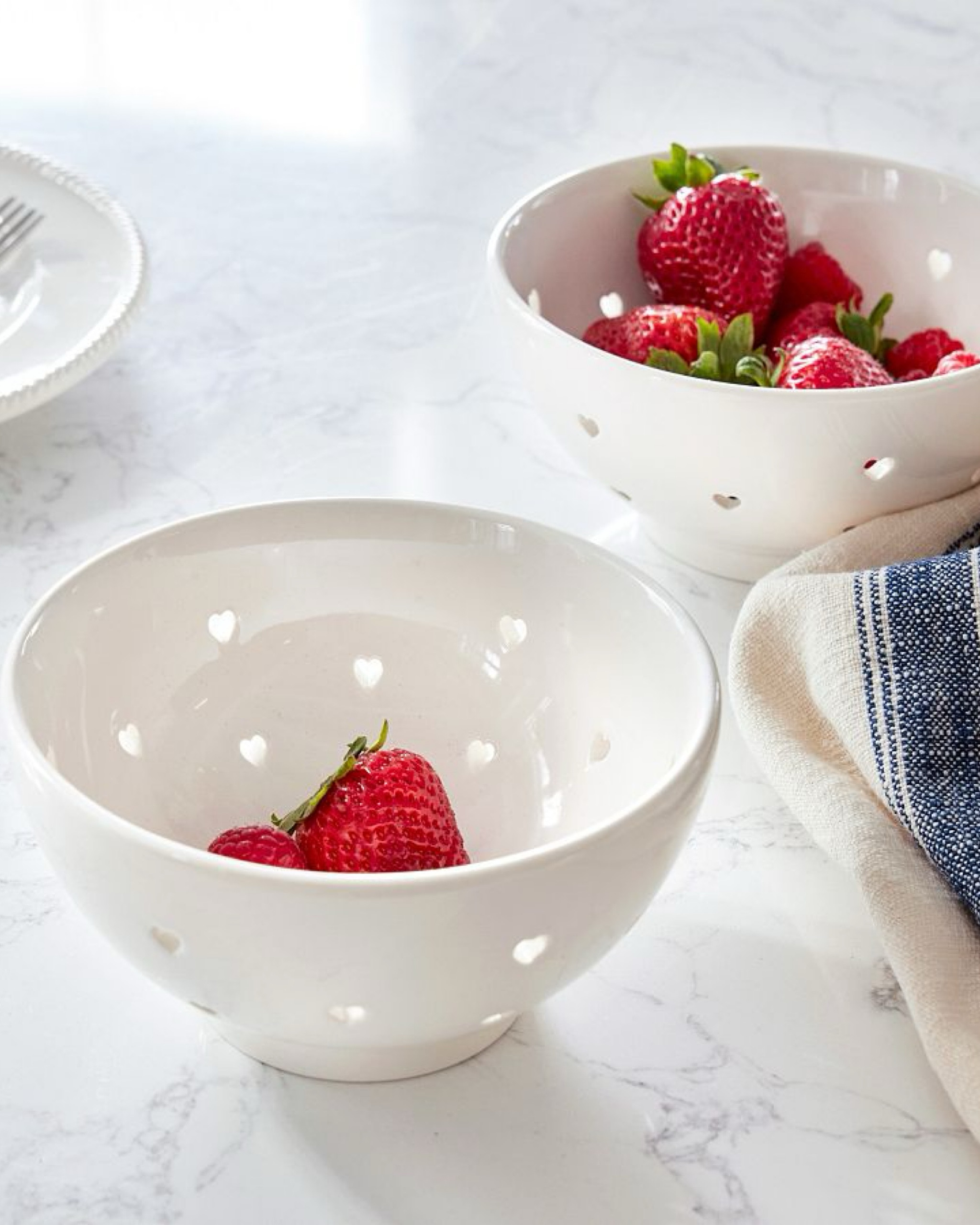 These are the cutest berry colanders to add to your kitchen essentials! They feature heart shaped cut-outs and are perfect for Valentine’s Day breakfast and brunch or a wedding gift for newlyweds.

#LTKSeasonal #LTKwedding #LTKhome