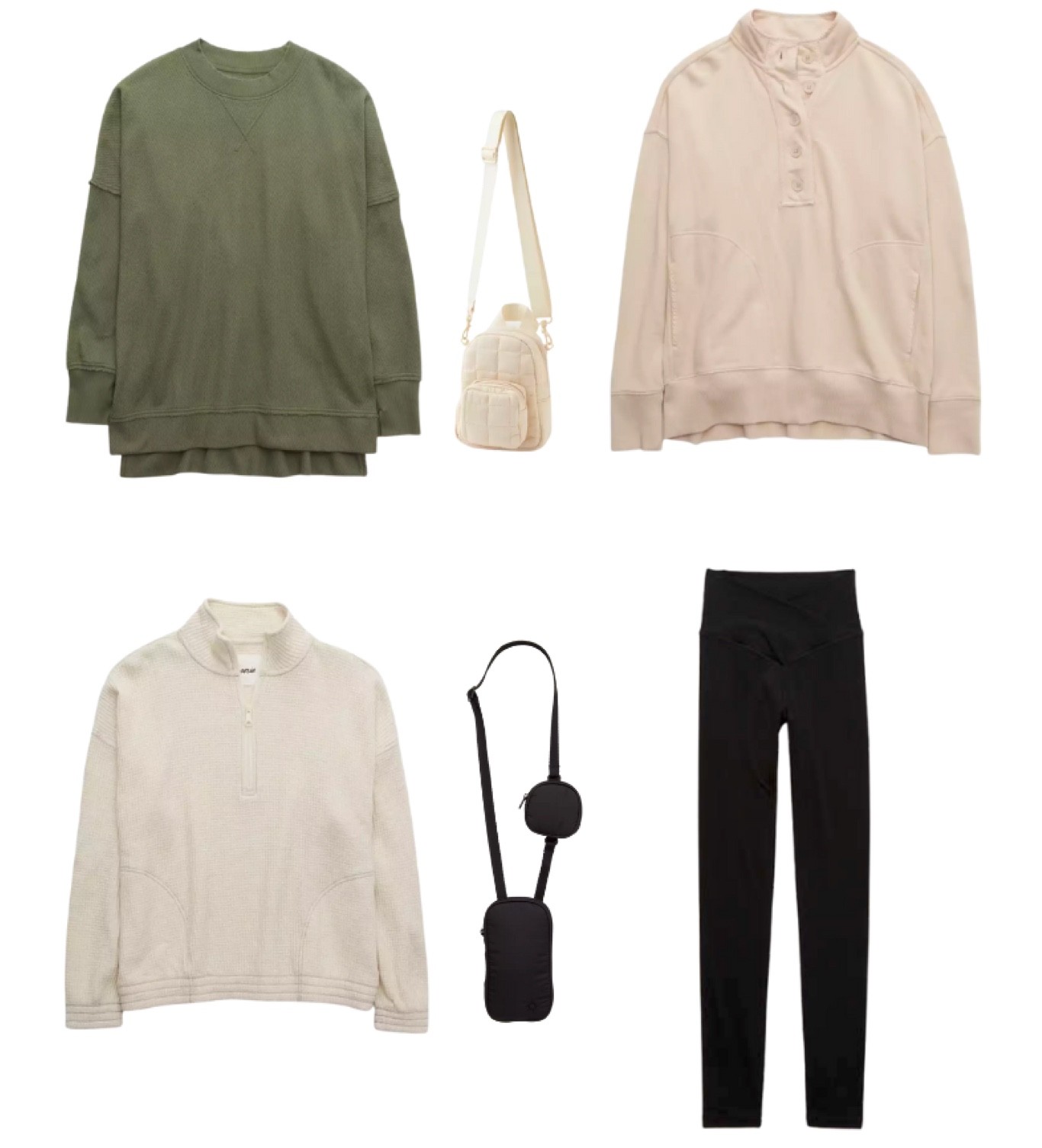 Casual fall outfits, black leggings, cross body bags

#LTKsalealert #LTKstyletip #LTKSeasonal