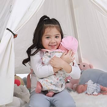 GAGAKU Doll Carrier Soft Cotton Front and Back Carrying with Adjustable Straps for Baby 2-4 Years... | Amazon (UK)