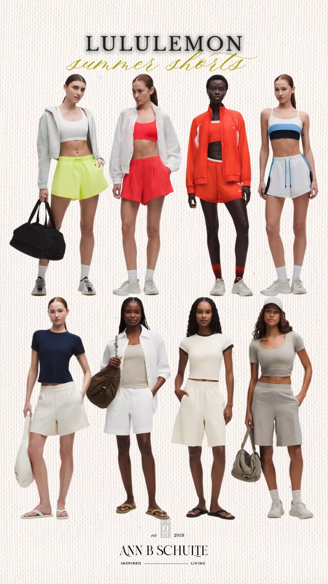 Lululemon summer shorts are keeping every warm weather adventure cool, comfortable, and effortlessly stylish. Easy favorites for workouts, walks, and everything in between ☀️🏃‍♀️🤍 #lululemon #SummerShorts #Activewear #AthleisureStyle #WorkoutOutfit #SummerFashion #FitnessStyle #LTKFit #EverydayWear 
 

 #LTKootd #LTKActive