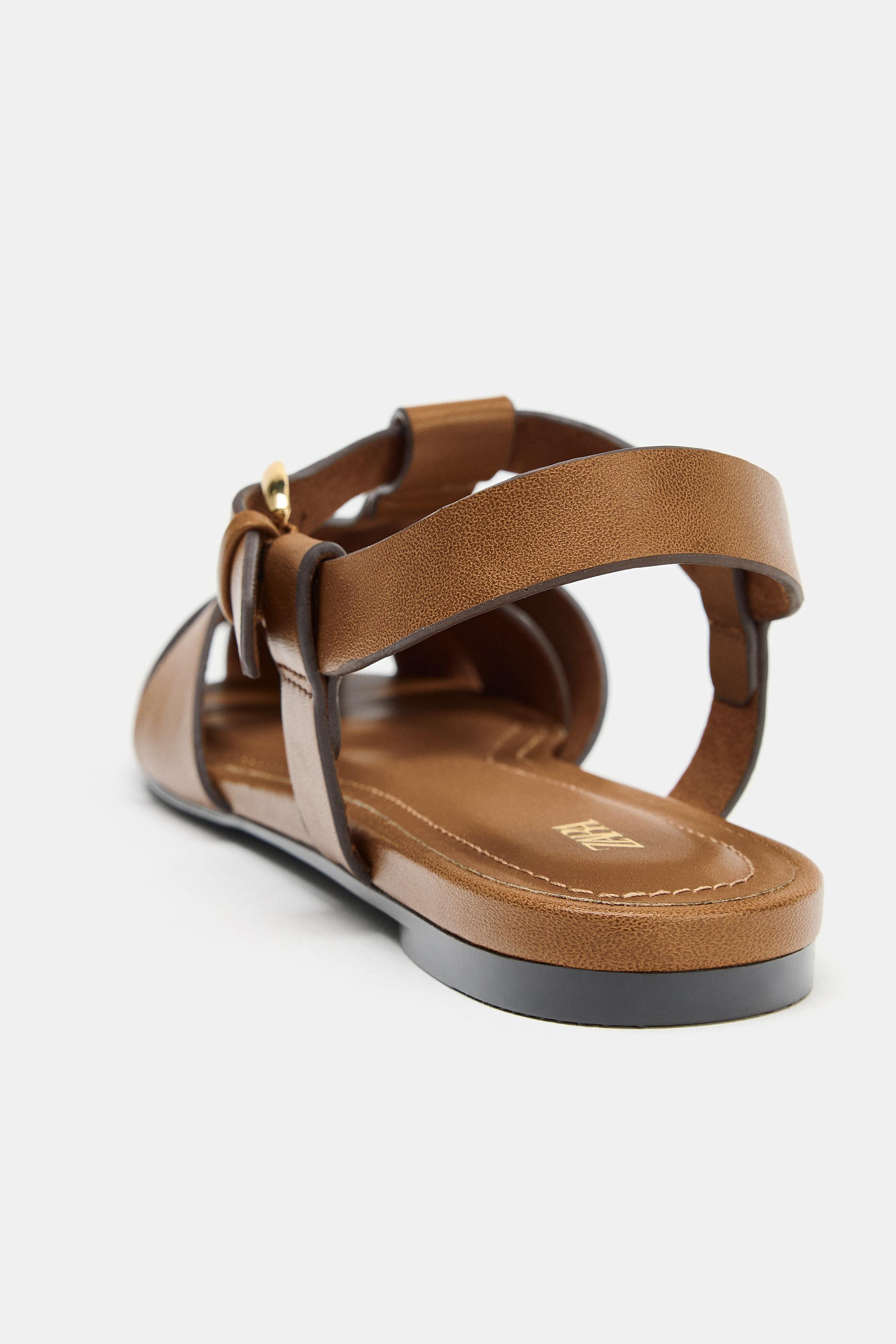 FLAT FISHERMAN SANDALS | Zara US