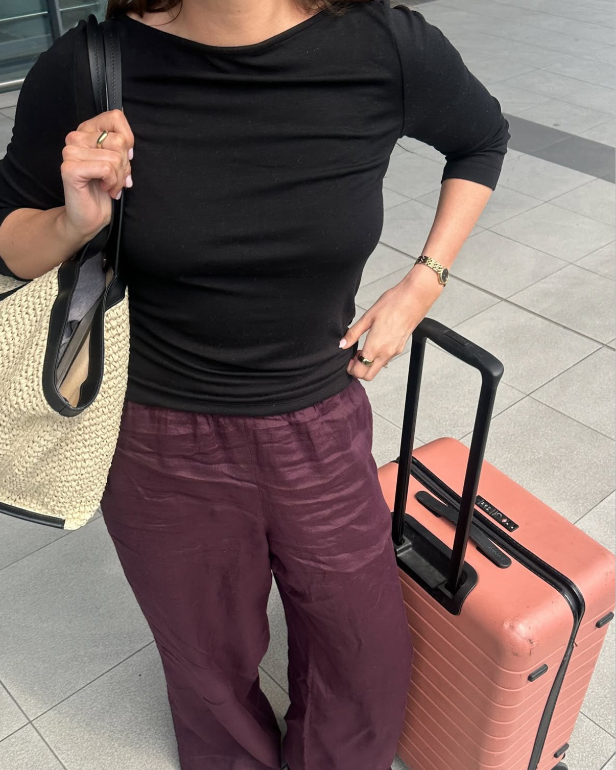 An effortless, light and breezy airport outfit, styling Arket. Linen and flip flops, may the summer holiday content start. You can find more style content over on my Substack ’The Wardrobe Edit’

#LTKsummer #LTKstyletip #LTKtravel