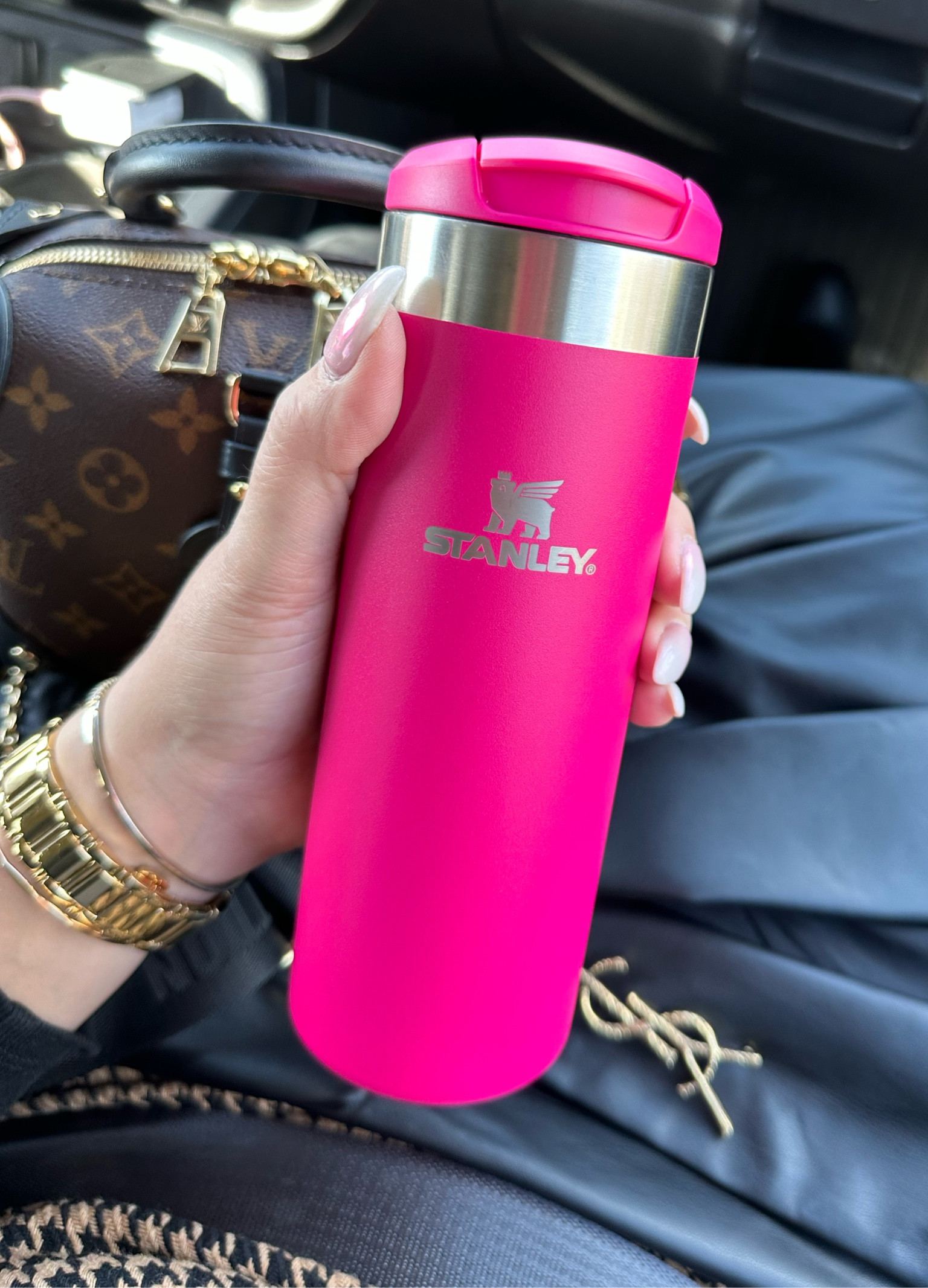 Quickly became my fav Stanley! Perfect for coffee / tea on the go! Not too big not too small! Just right! Plus this pink is unreal! 

#LTKSeasonal #LTKGiftGuide #LTKHoliday