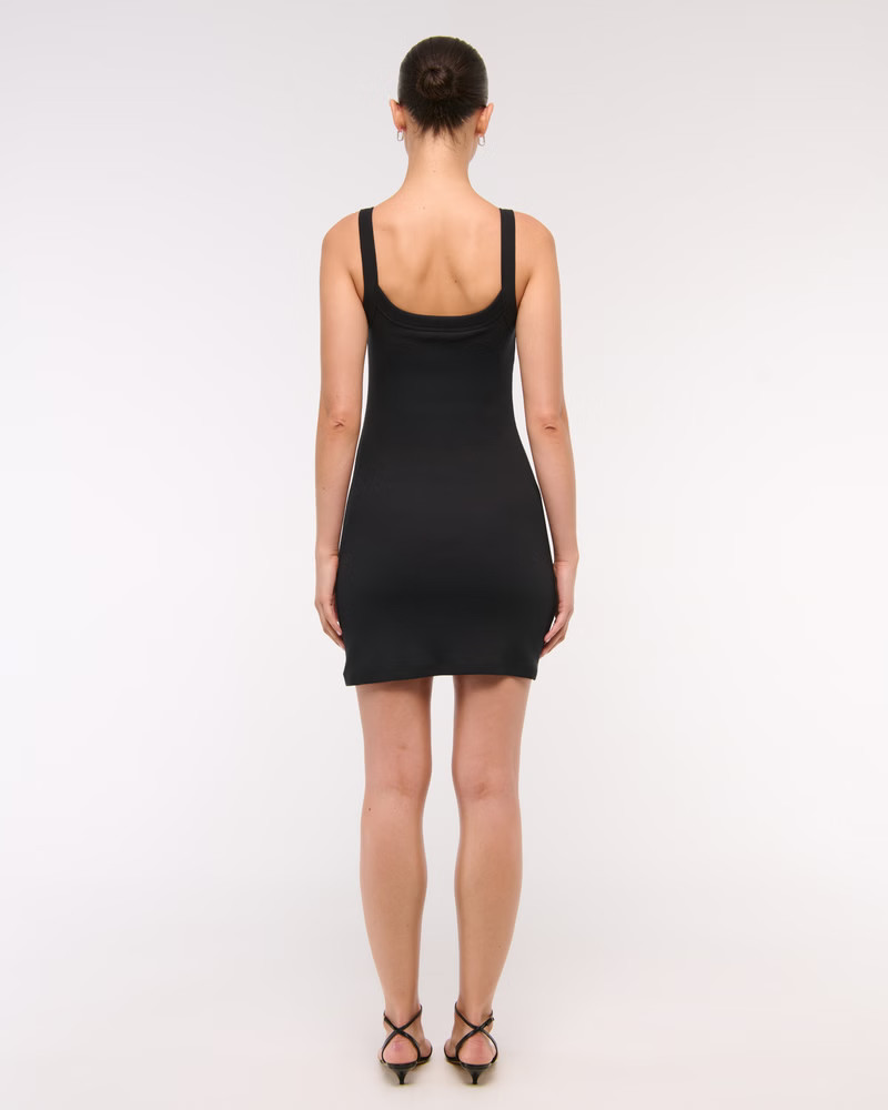 Women's Bra-Free Essential 90s Rib Mini Dress | Women's Dresses & Jumpsuits | Abercrombie.com | Abercrombie & Fitch (US)