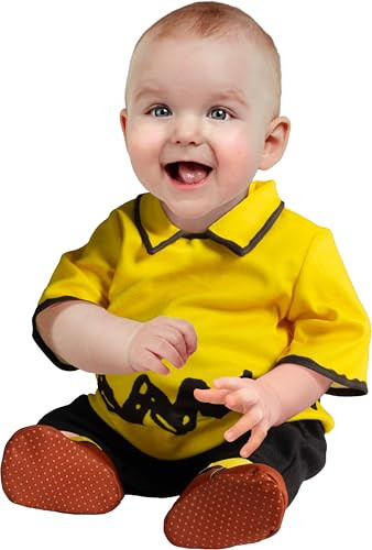 Rubies Peanuts: Charlie Brown Costume for Babies, Babies 6-12 Months | Amazon (US)