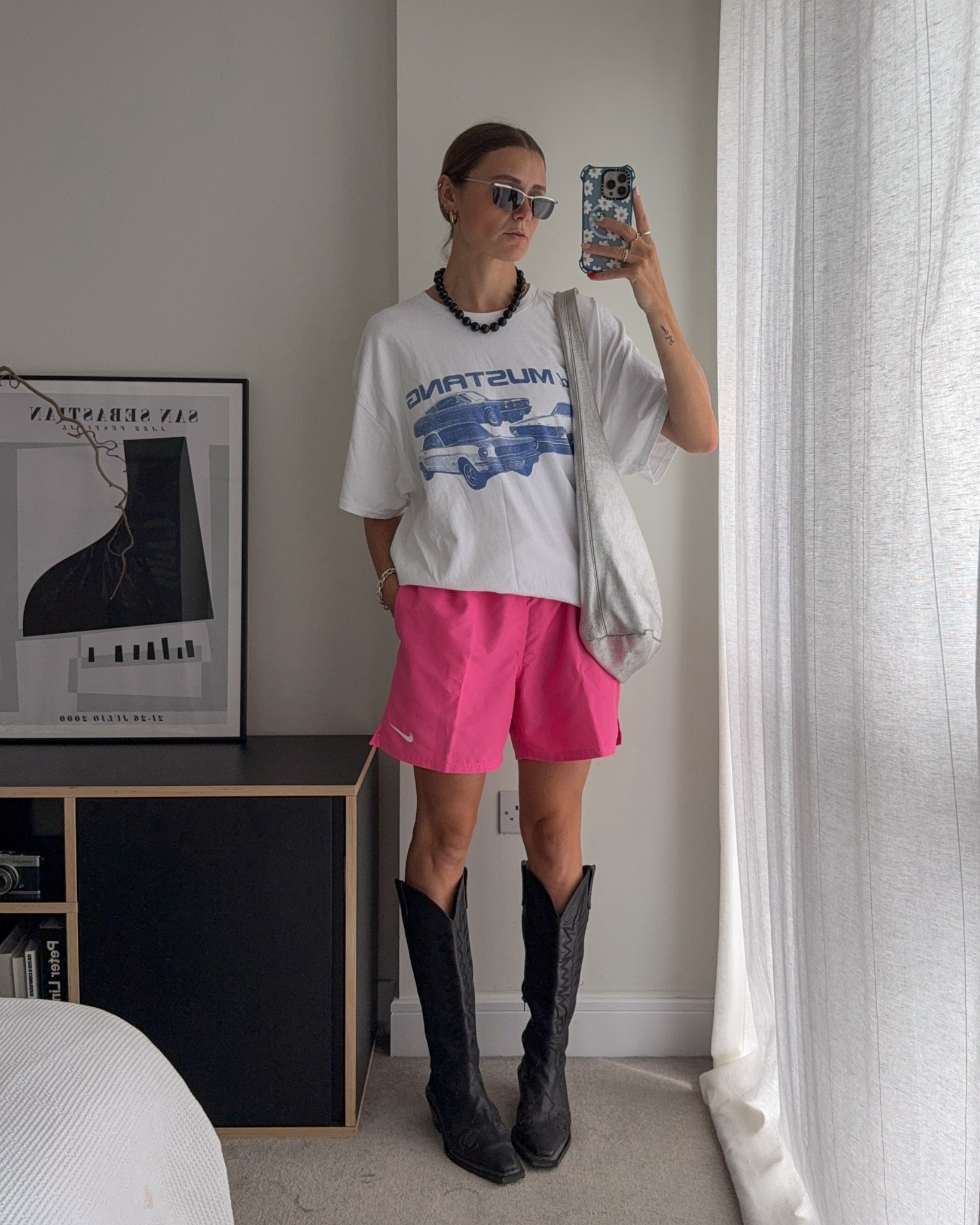 Festival outfit, festival style, baggy shorts, jorts outfit, boots outfit, festival fashion 

#LTKsummer #LTKuk #LTKfestival