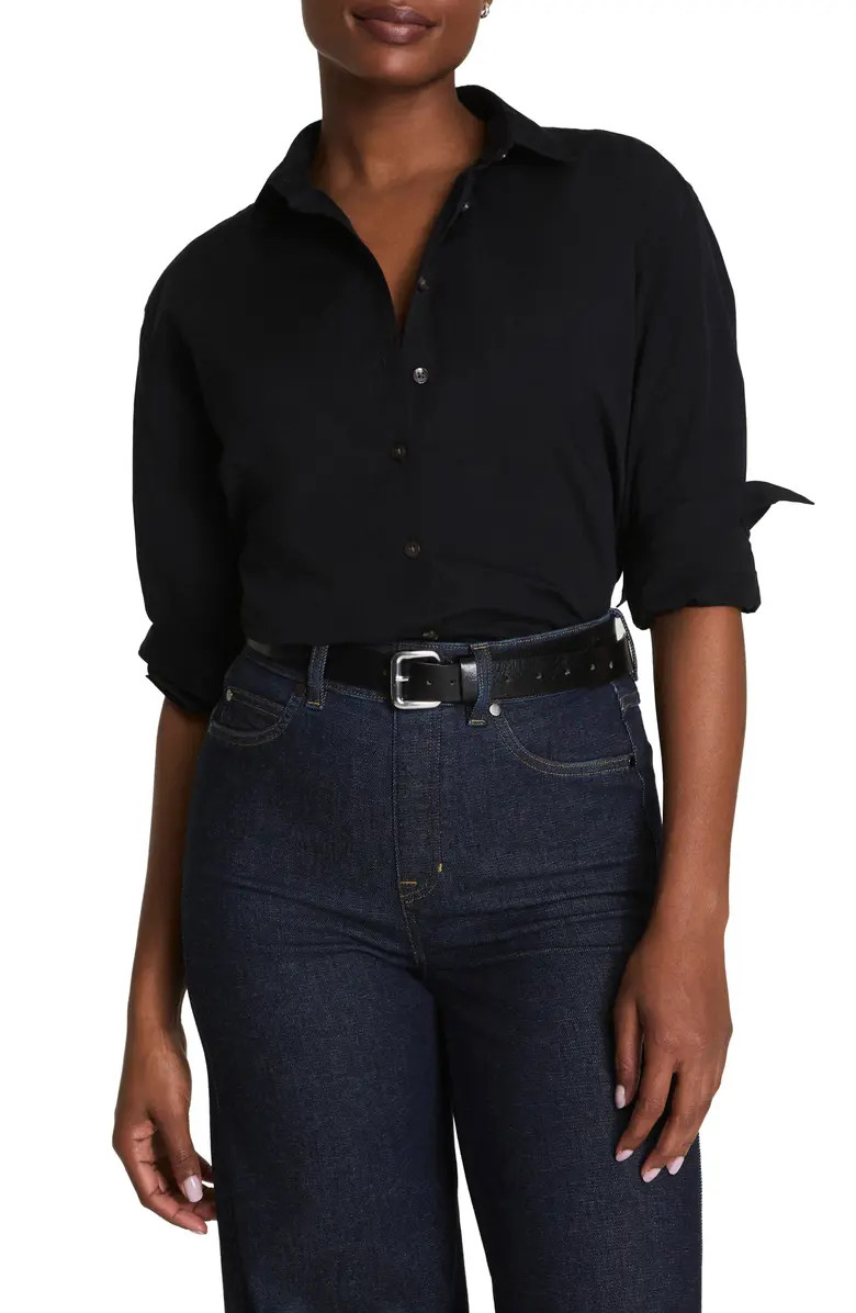 Relaxed Fit Poplin Button-Up Shirt | Nordstrom