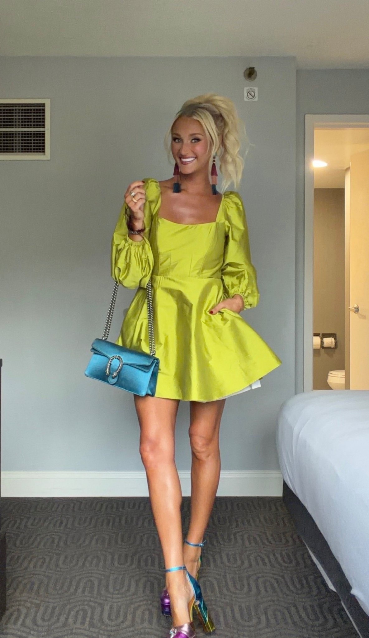 Anthro dress: small
Kurt Geiger heels (old but also linked similar): true to size 

#LTKgrwm #LTKootd #LTKTravel