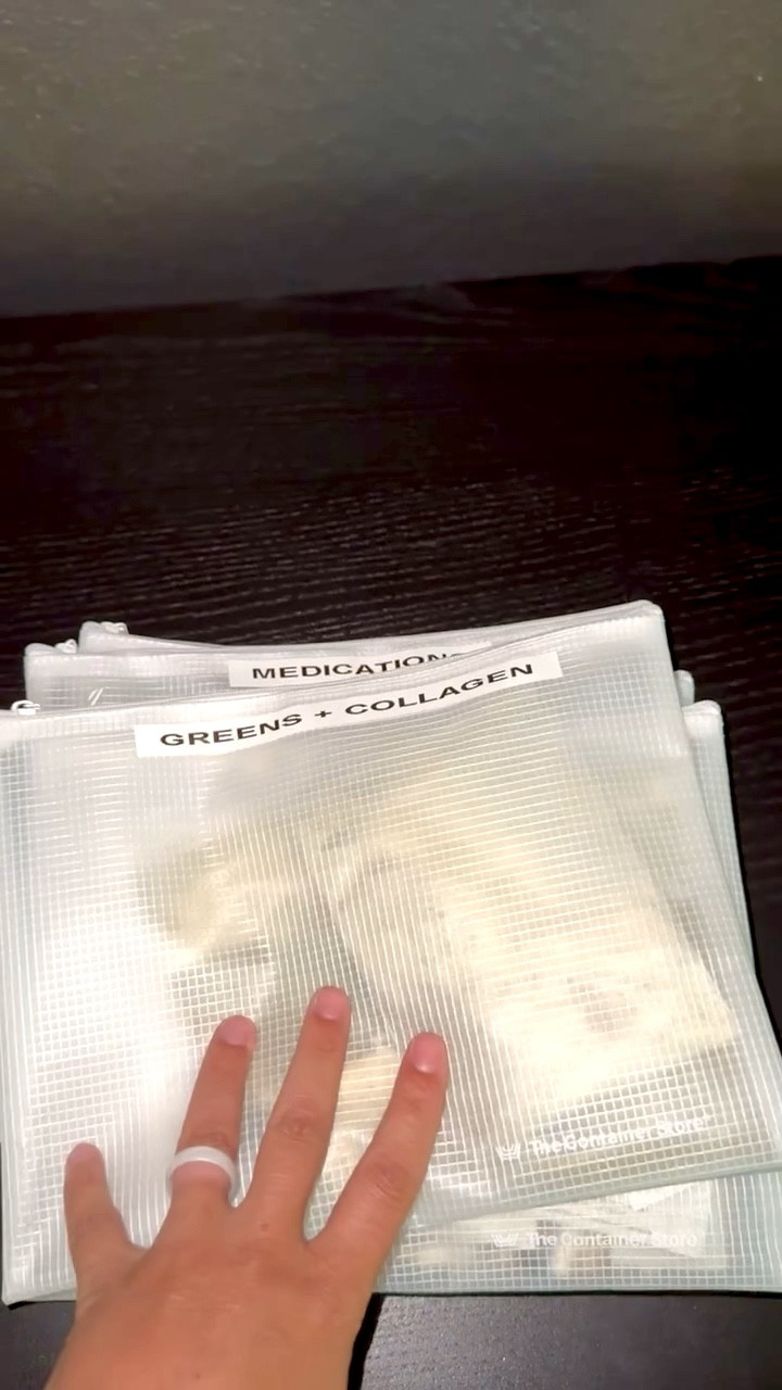 Travel essentials stay organized and at-a-glance in these zippered pouches! 


#traveltips #organization #travelgear

#LTKItBag #LTKTravel #LTKVideo