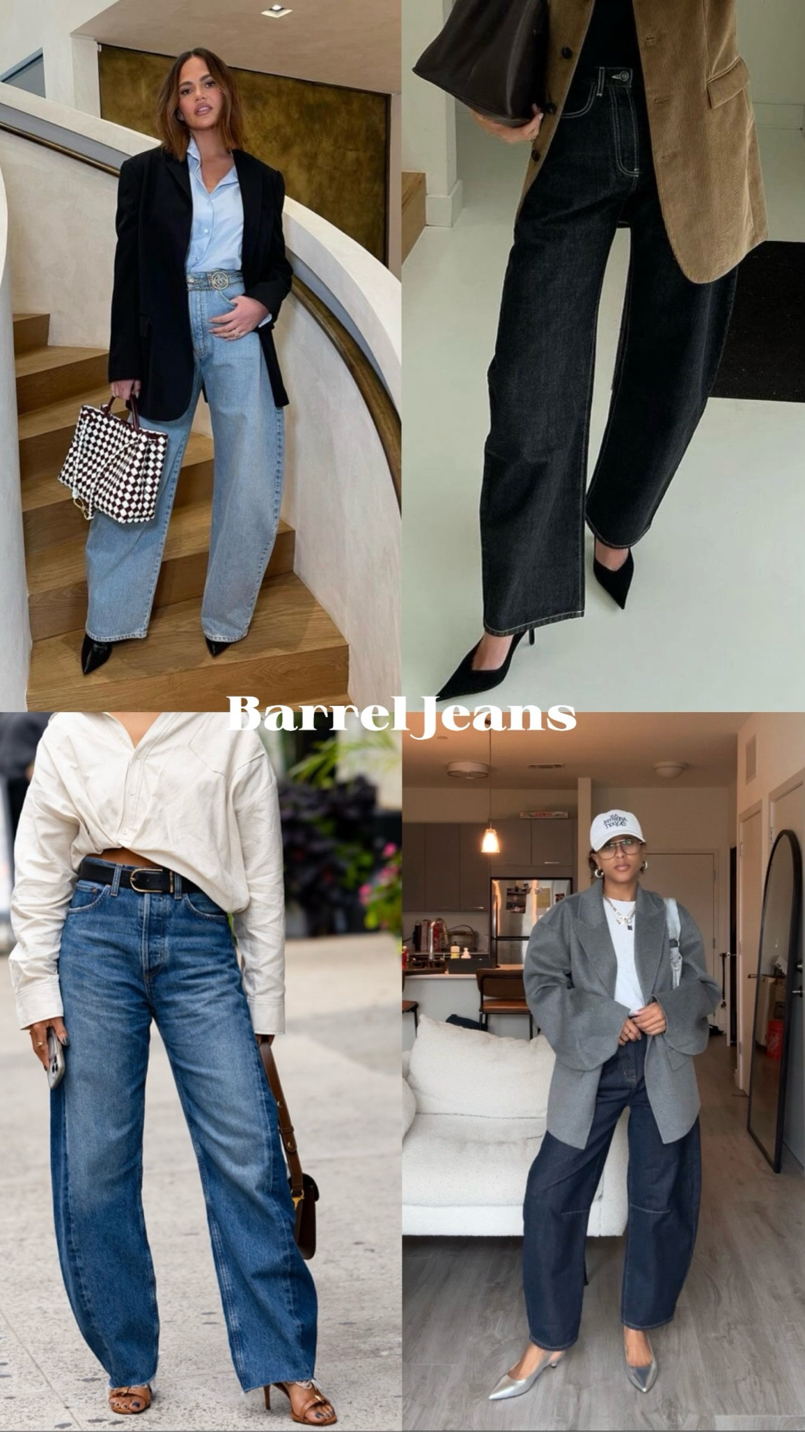Barrel Jeans Trend
Tendencia Vaqueros Barril
#trends #tendencias #jeans #denim 


#LTKstyletip #LTKautumn #LTKespana