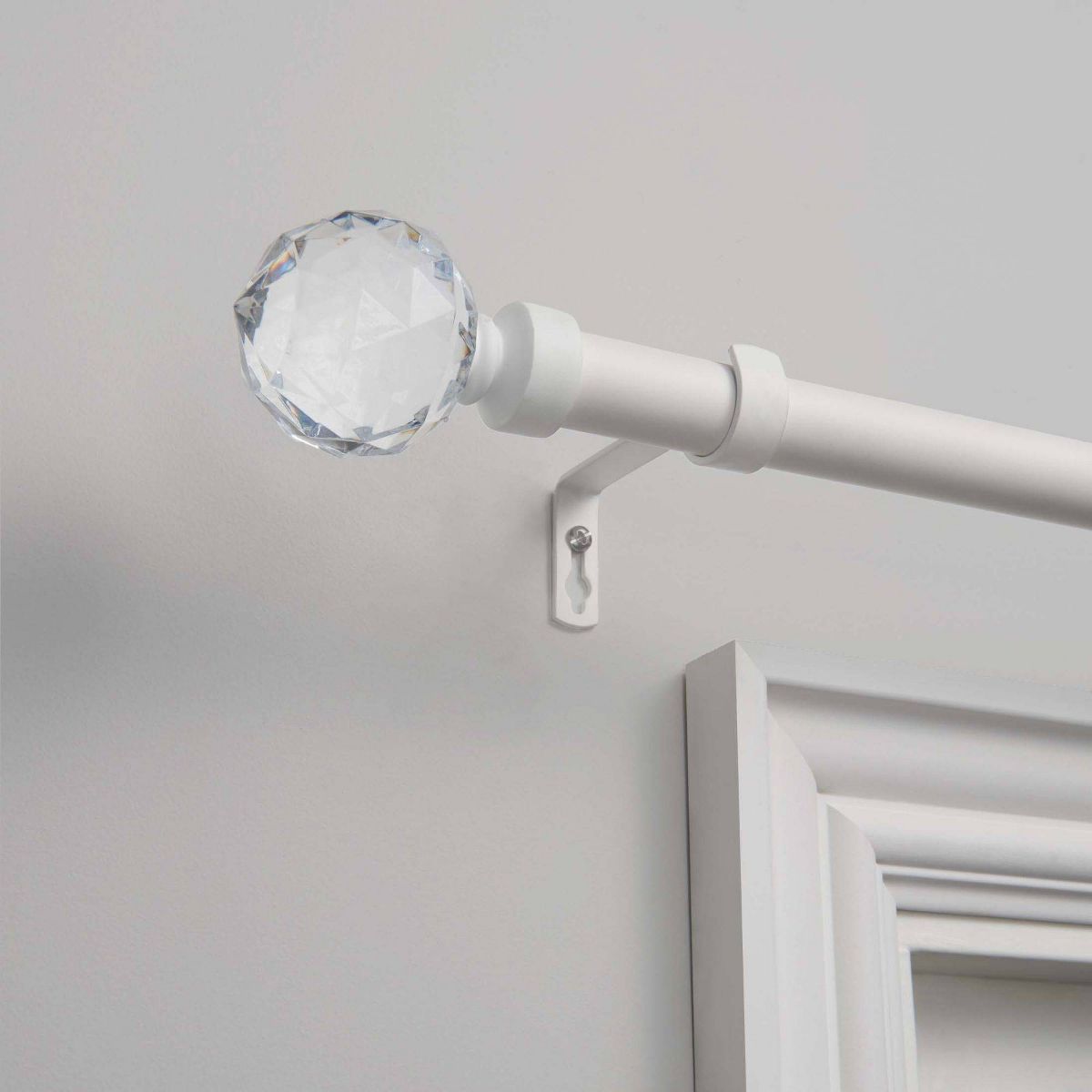 Exclusive Home Crystal Ball Curtain Rod | Target