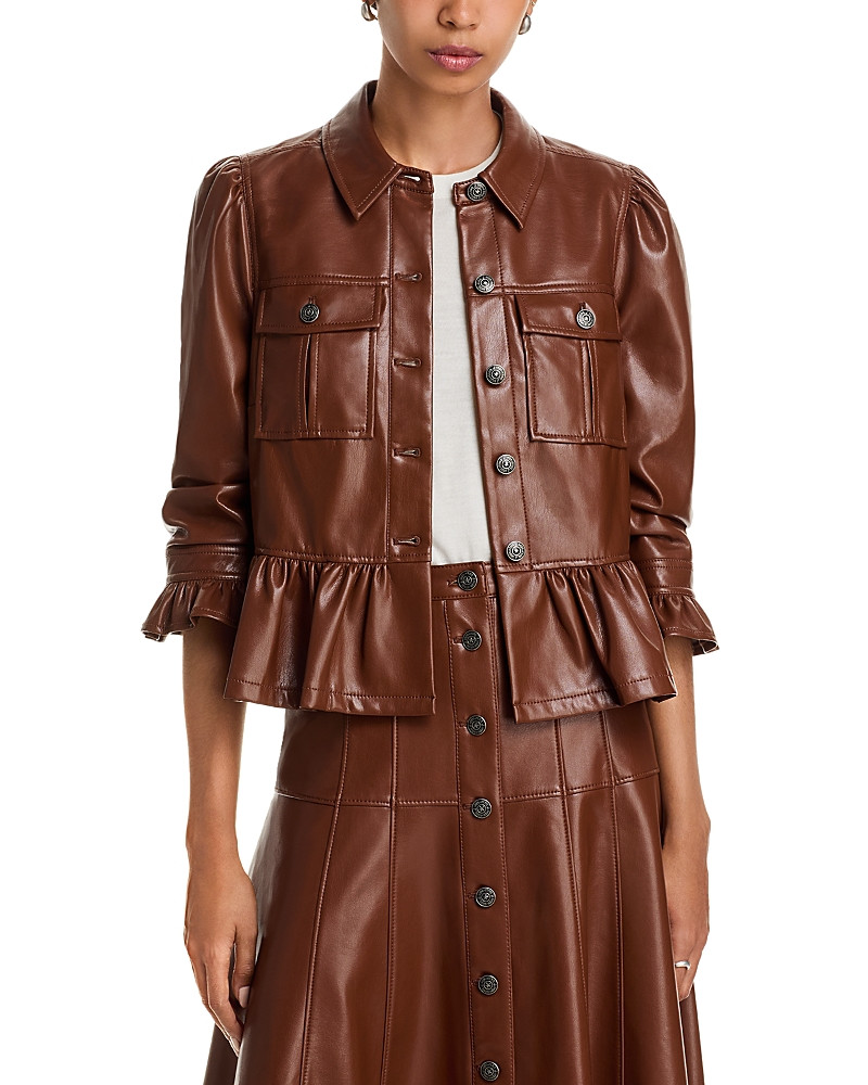 Cinq a Sept Lite Faux Leather Delanie Jacket | Bloomingdale's (US)