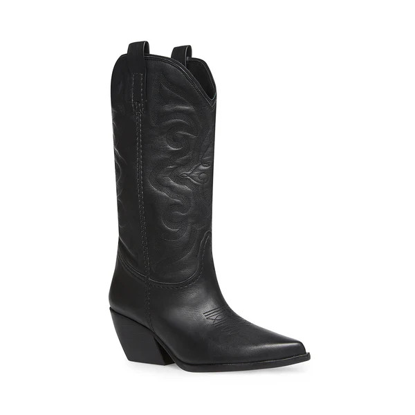 WEST BLACK LEATHER | Steve Madden (US)