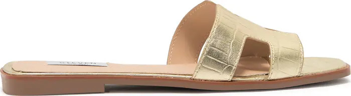 Harlien Croc Embossed Slide Sandal | Nordstrom Rack