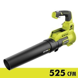 40V 110 MPH 525 CFM Cordless Battery Variable-Speed Jet Fan Leaf Blower (Tool-Only) | The Home Depot