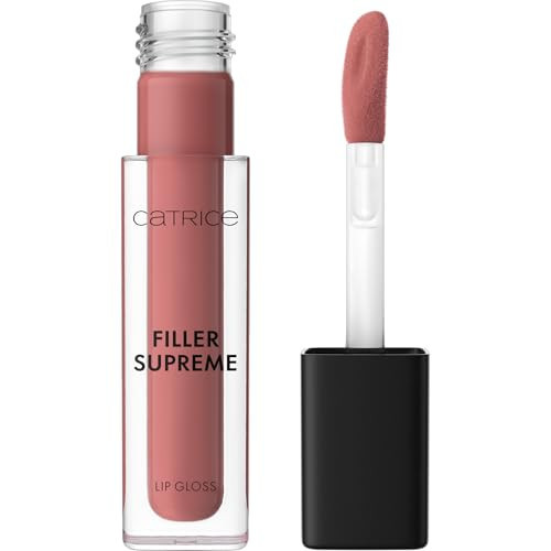 Catrice | Filler Supreme Lip Gloss with Peptides & Hyaluronic Acid | High-Shine, Hydrating Formula with Non-Sticky, Glossy Finish | Vegan & Cruelty Free (050 | Nude, Not Rude) | Amazon (US)